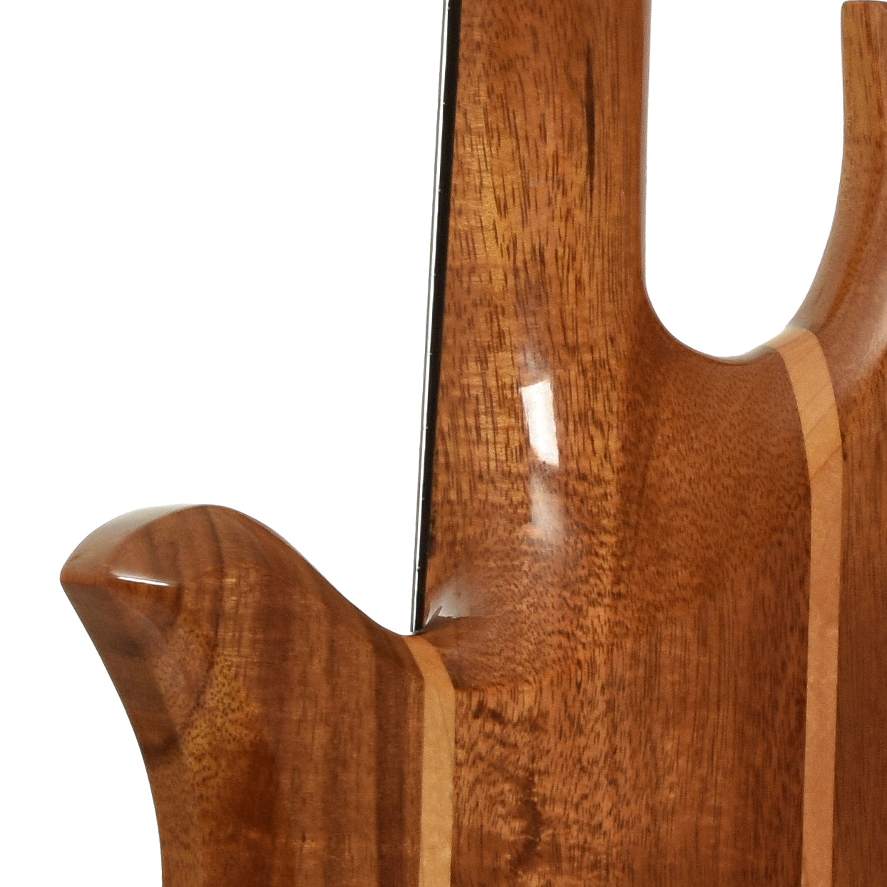 Neck joint of B.C. Rich Eagle Electric Bass