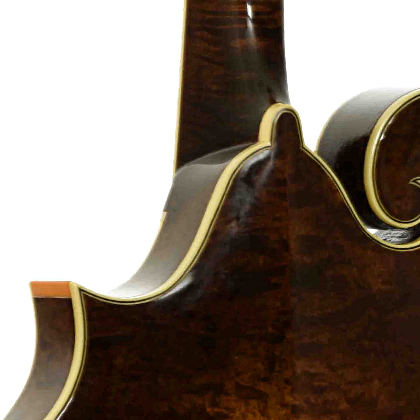Neck joint of Stiver Model F Mandolin 