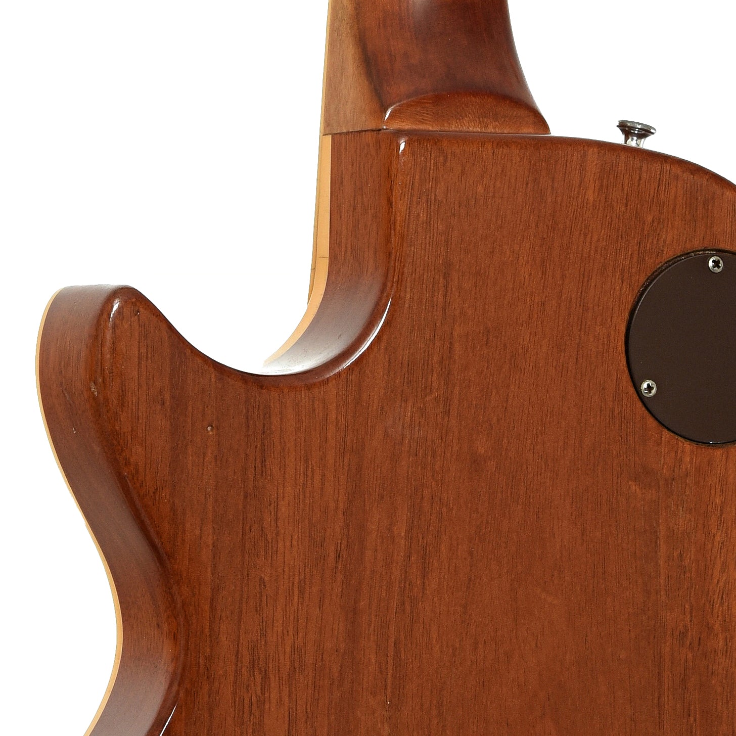 Neck joint of Gibson Les Paul Deluxe Electric Guitar 