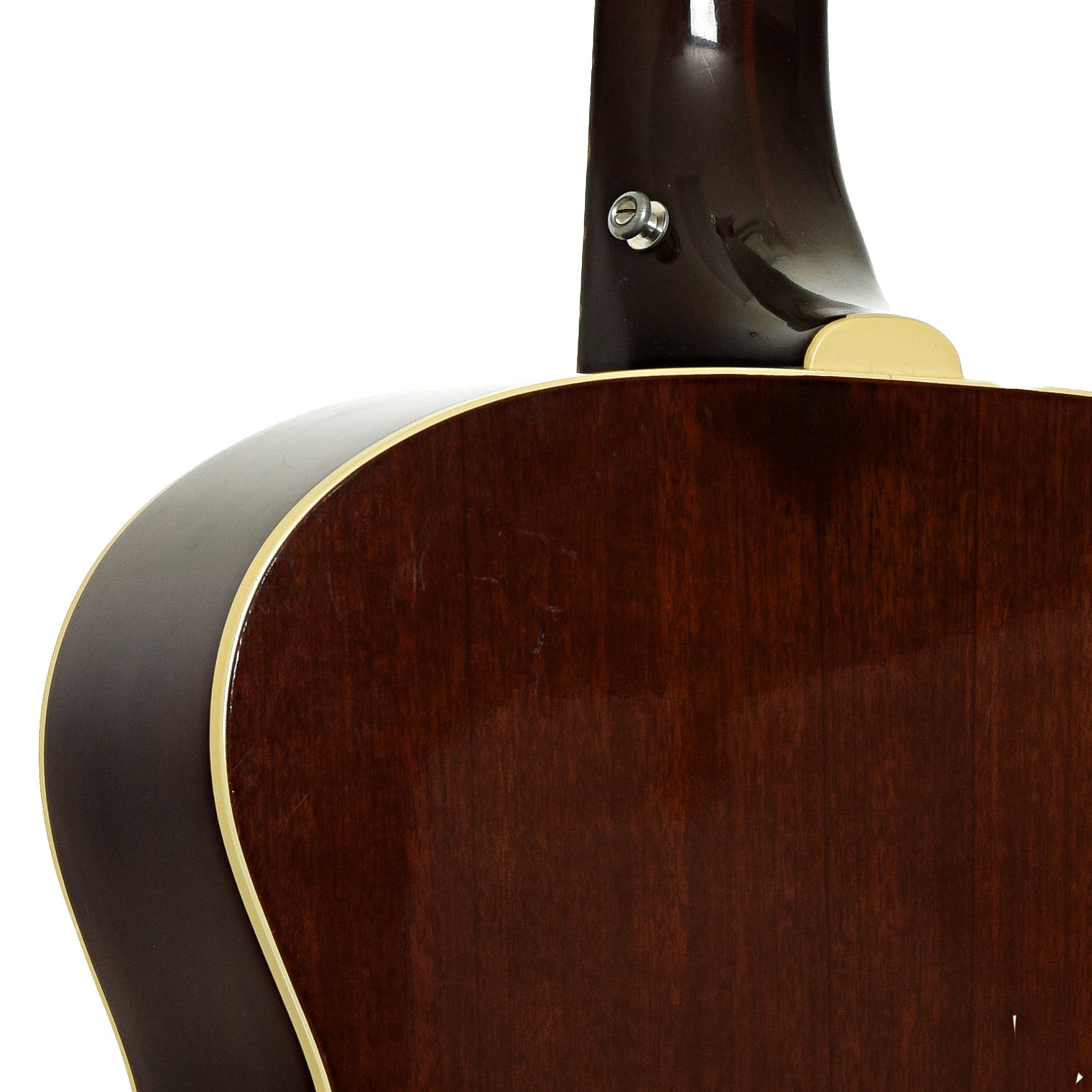 Neck joint of Guild F-212XL NT 12-String Acoustic Guitar