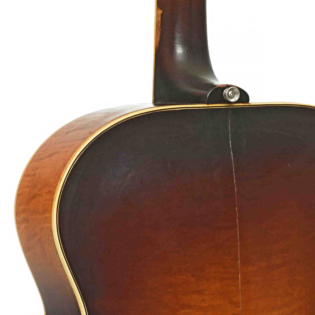 Heel of Gibson Super 300 Archtop Acoustic Guitar