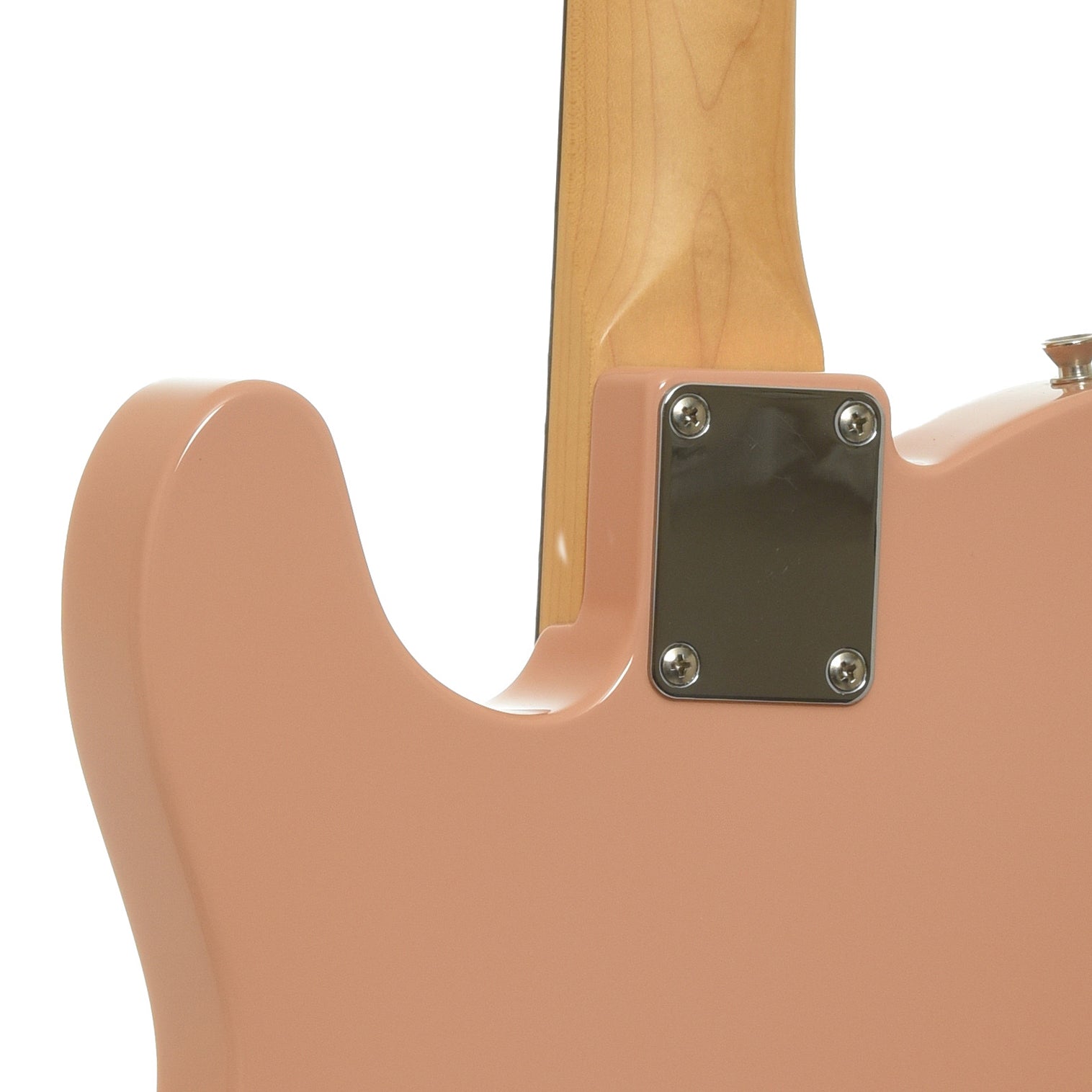 Neck joint of Fender Hybrid 60s Telecaster Electric Guitar 
