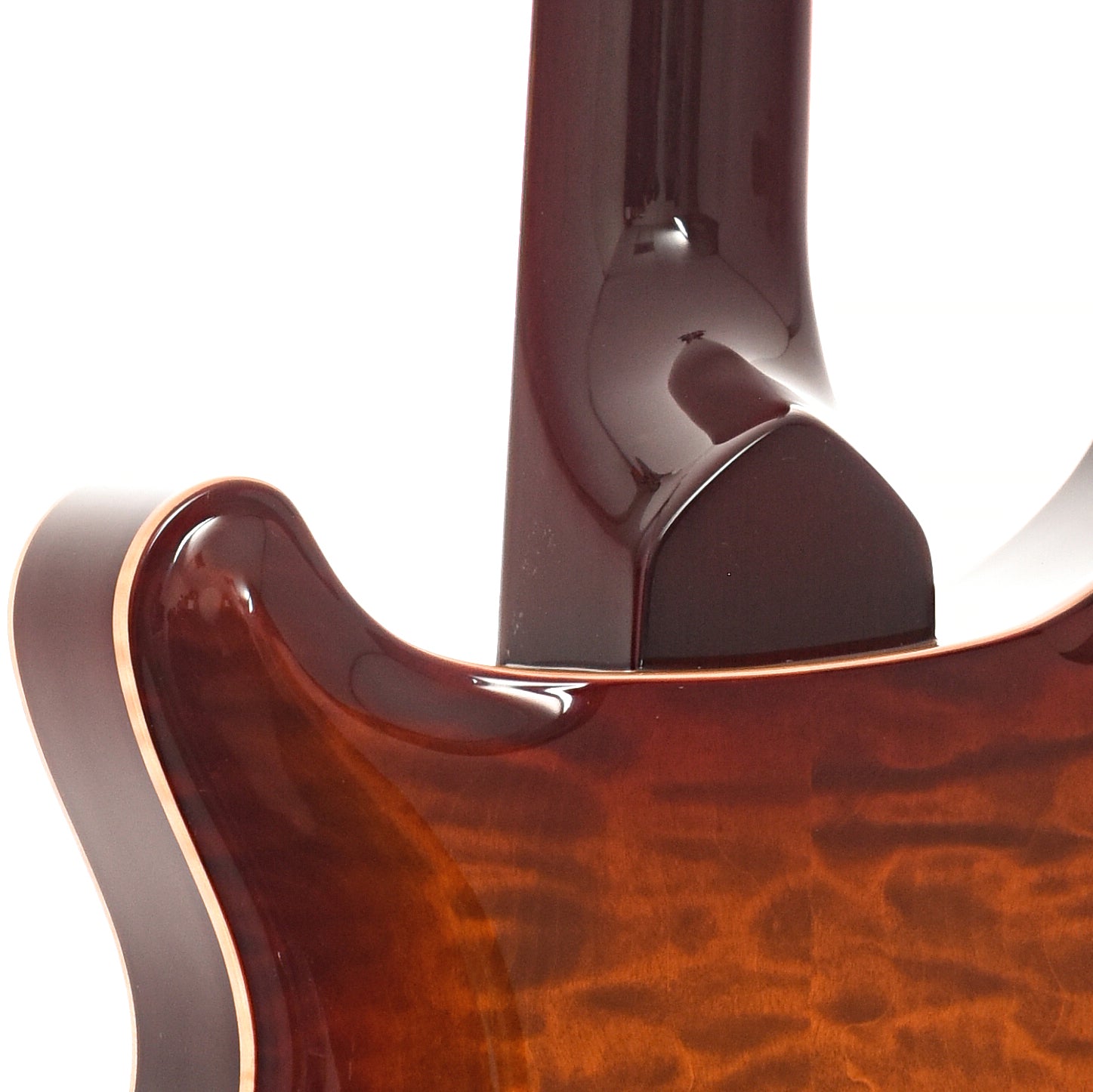 Neck joint of PRS McCarty Archtop II