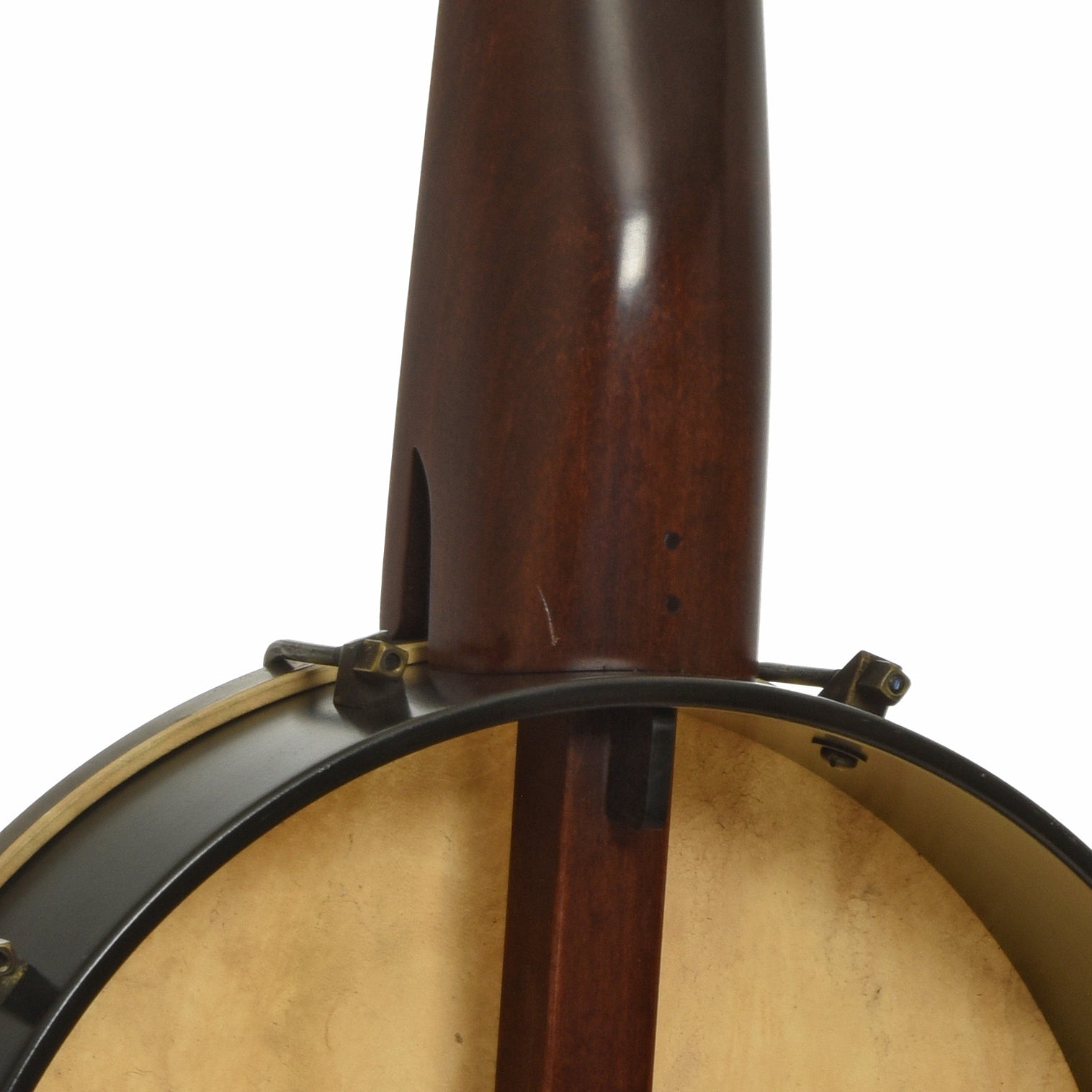 Neck joint of Fretless Mintrel Banjo