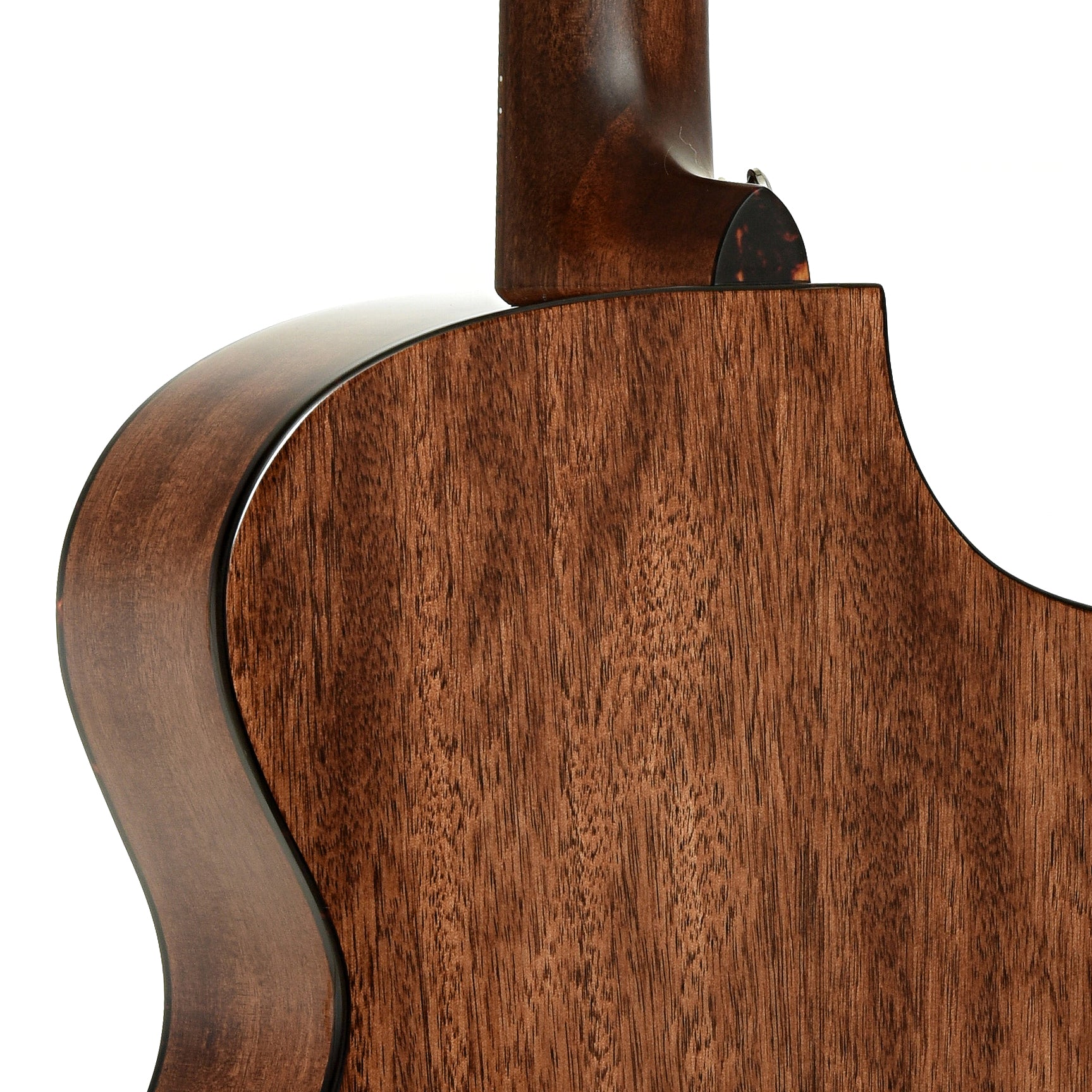 Neck joint of Breedlove Pursuit Concert CE Left Handed Acoustic Guitar