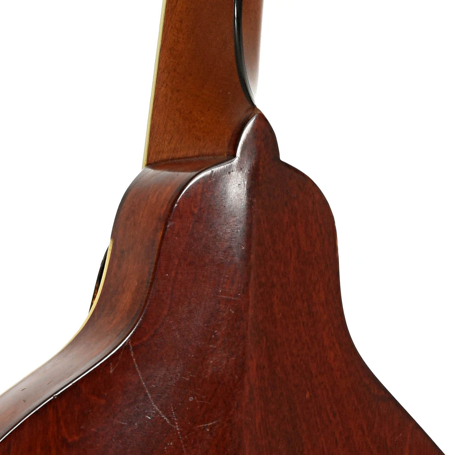 Neck joint of Gibson A-1 Mandolin