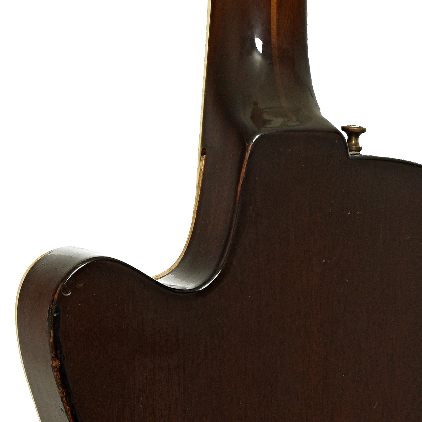 Neck joint of Guild M-75 Aristocrat Electric Guitar