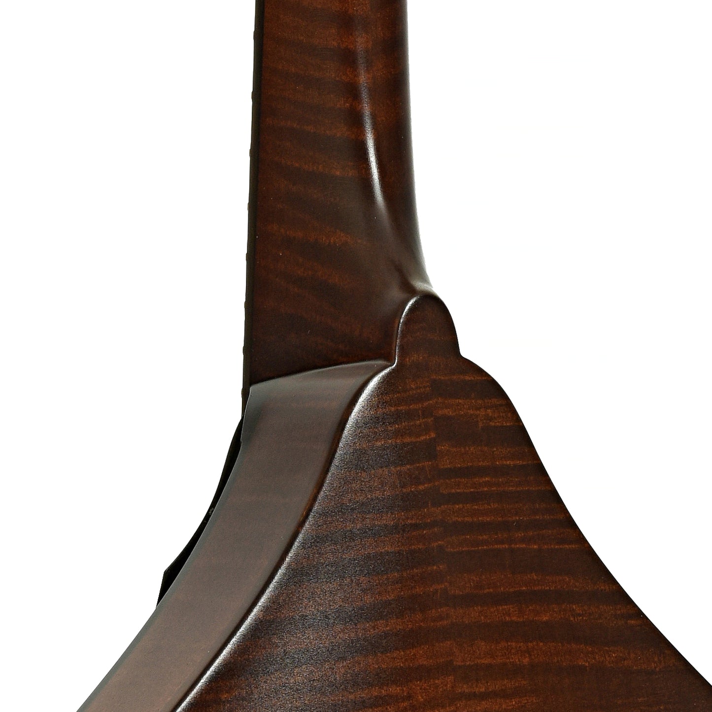 Neck joint of Northfield Workshop NFM-A5 Model M Mandolin, Dark Leatherburst