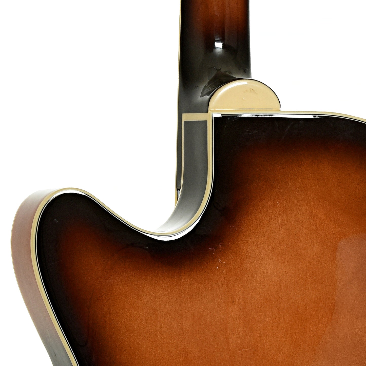Neck joint of Gold Tone Acoustic-Electric Mandocello
