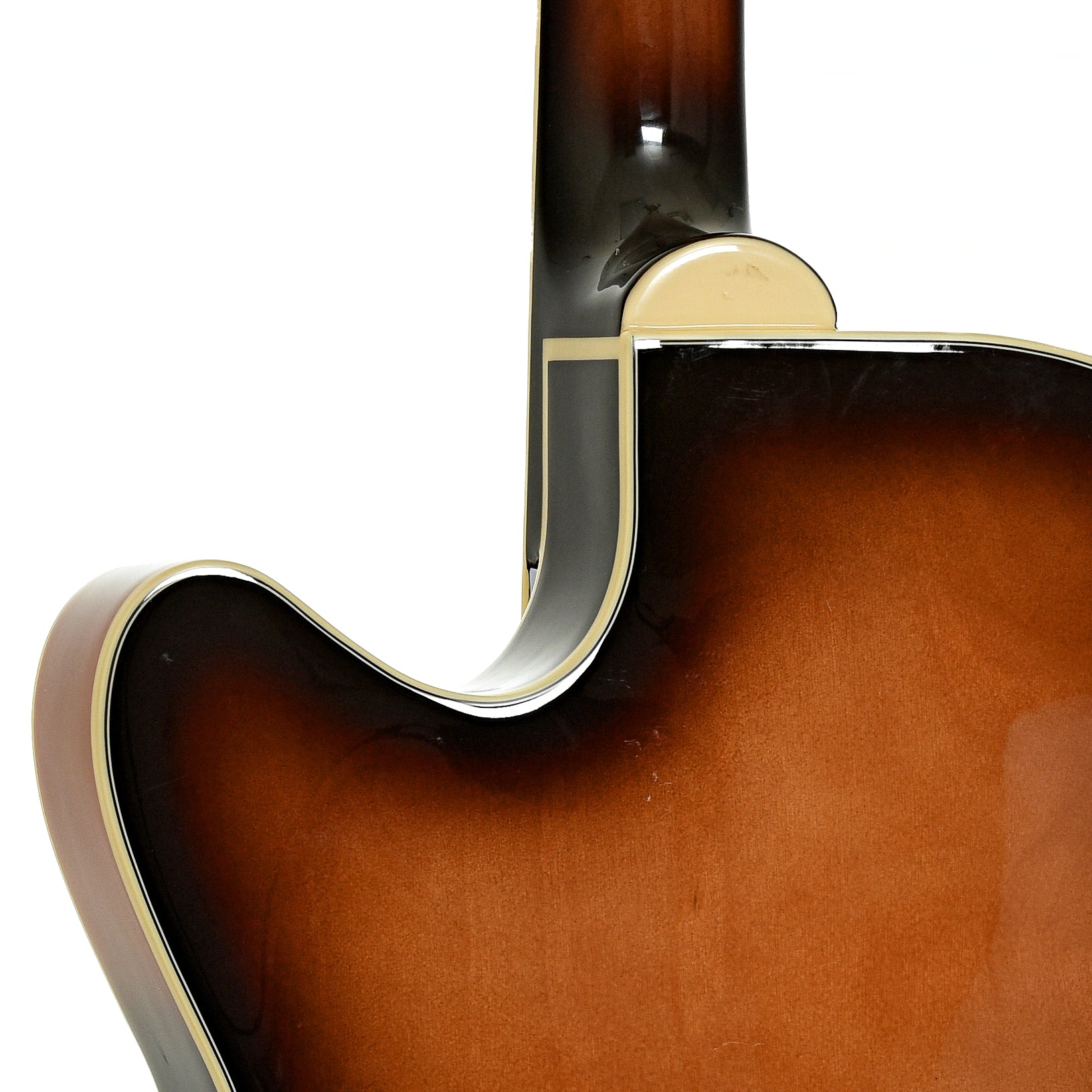 Neck joint of Gold Tone Acoustic-Electric Mandocello