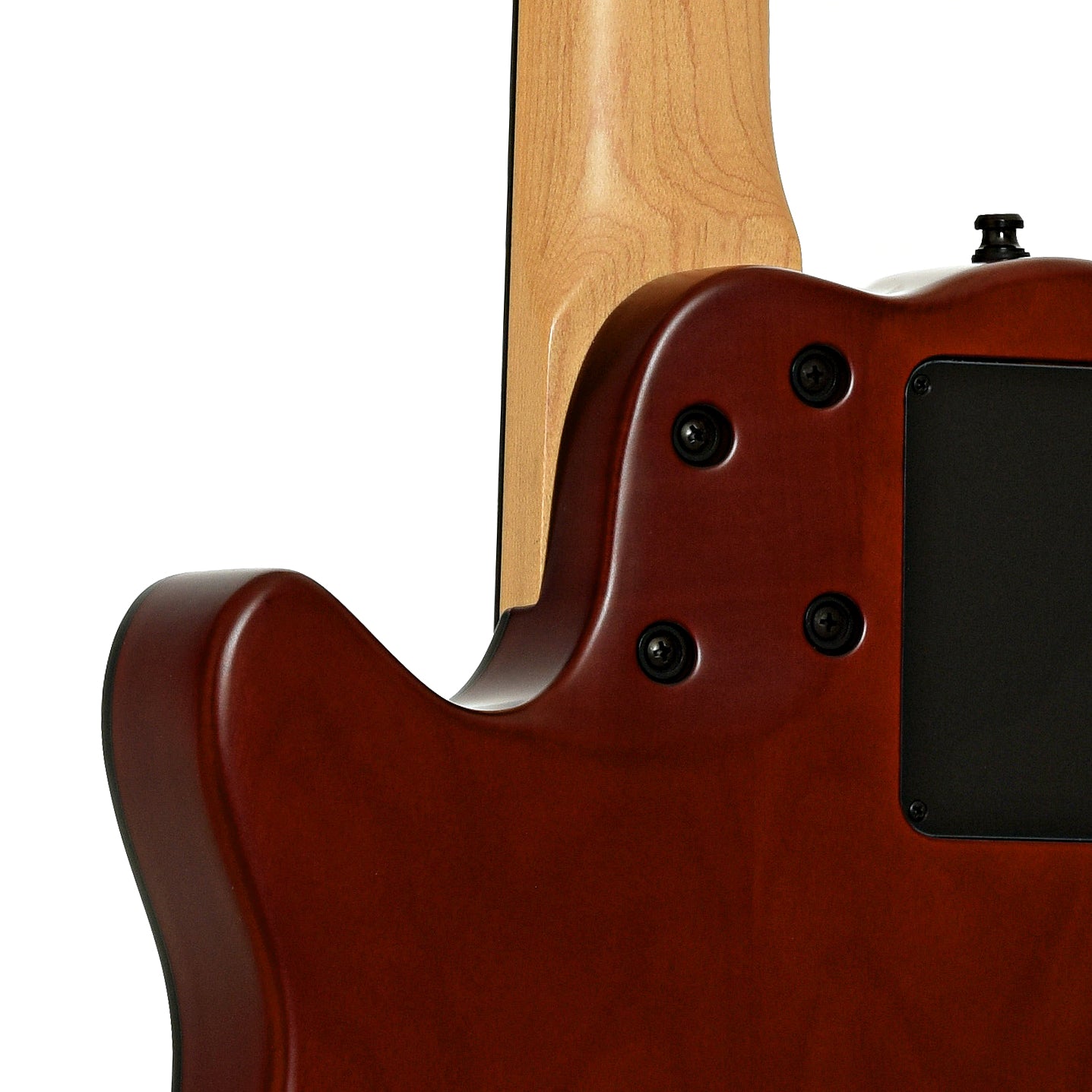 Neck joint of Godin A5 Ultra Fretless 5-String Acoustic-Electric Bass