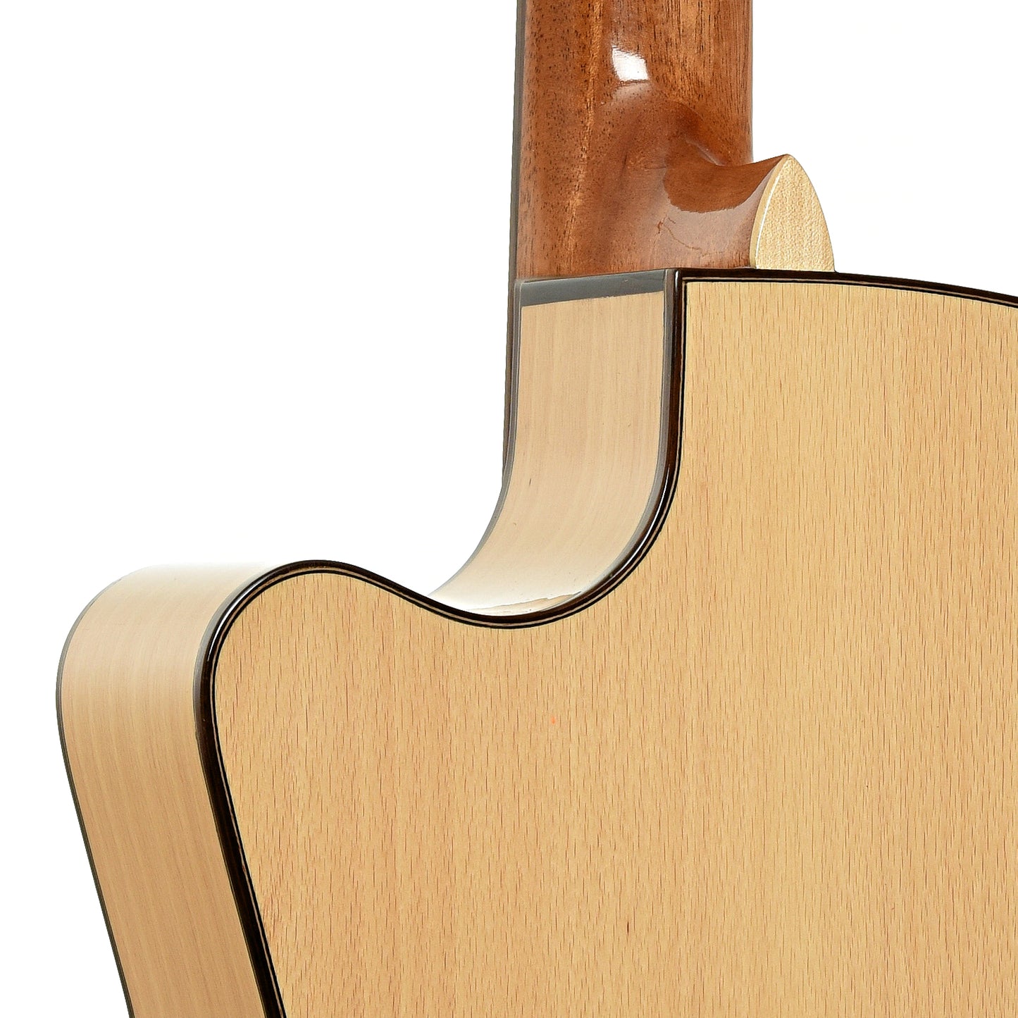Neck joint of Kremona Rosa Luna RL Flamenco Guitar 
