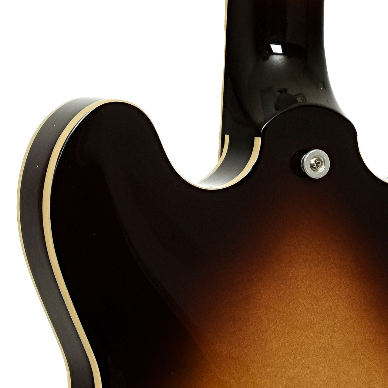 neck joint of Gibson ES-335 DOT Hollowbody Electric Guitar 