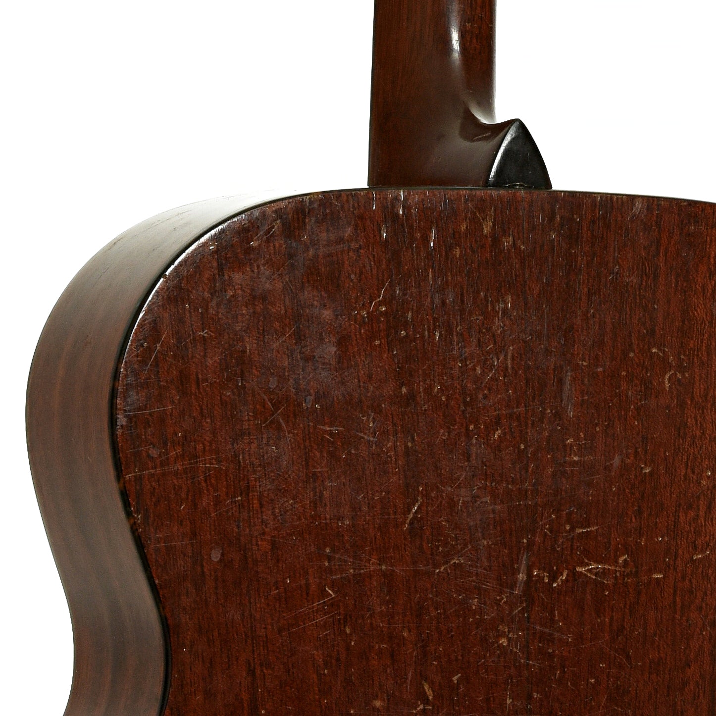 Neck joint of Martin 0-18T Tenor Acoustic Guitar