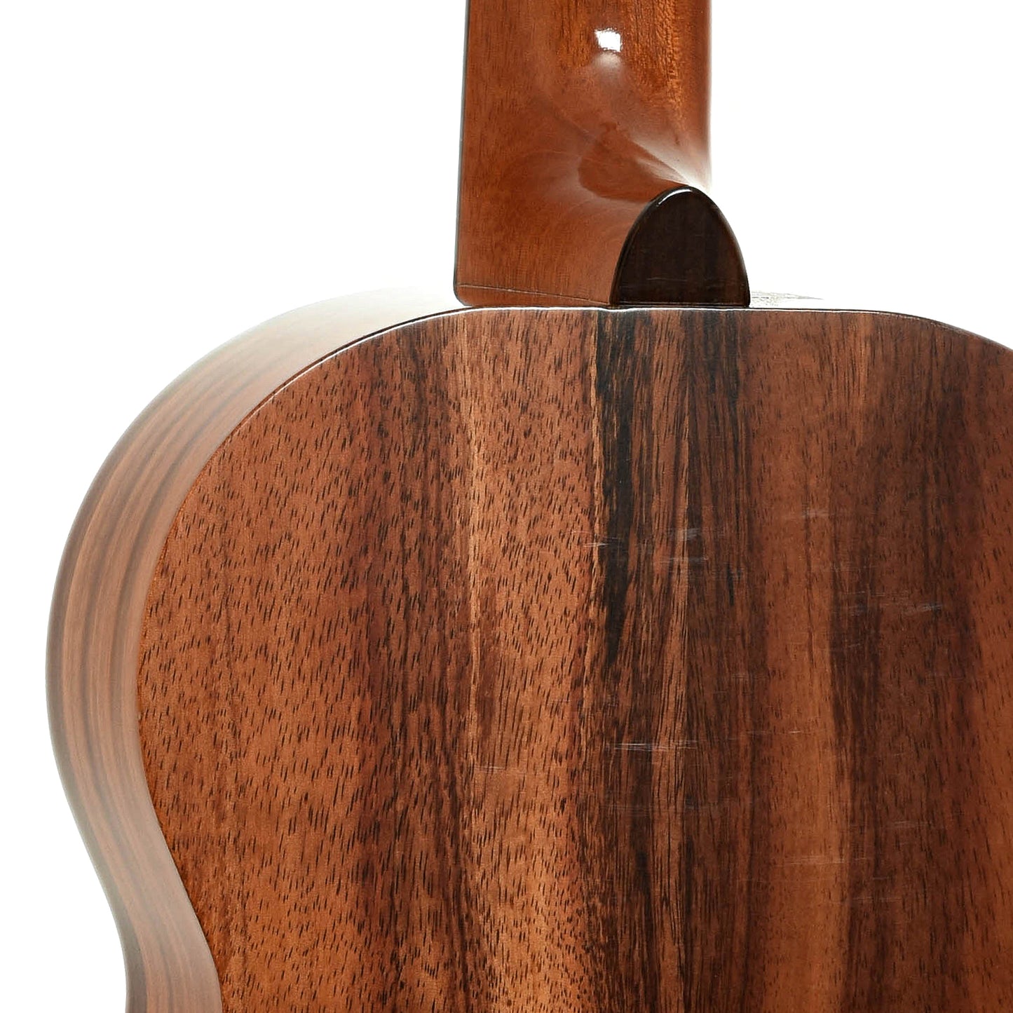 Neck joint of Kamaka HF-4 Baritone Ukulele 