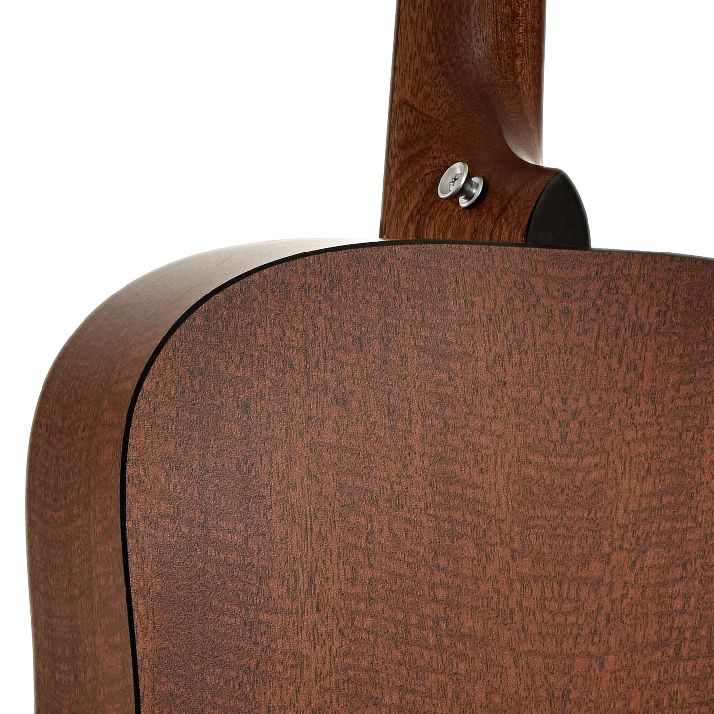 Neck joint of Martin D-X2E Mahogany Acoustic Guitar 