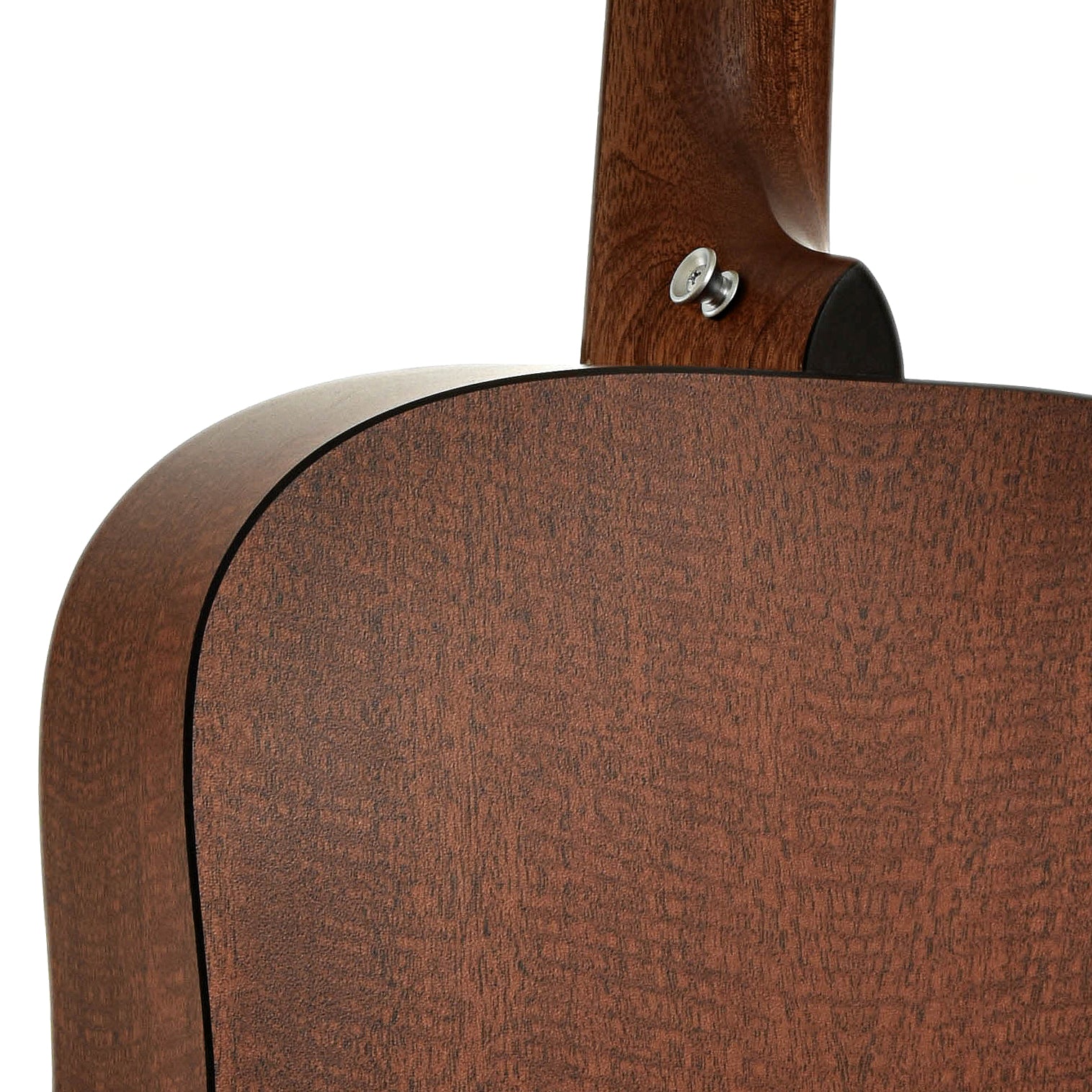 Neck joint of Martin D-X2E Mahogany Acoustic Guitar 