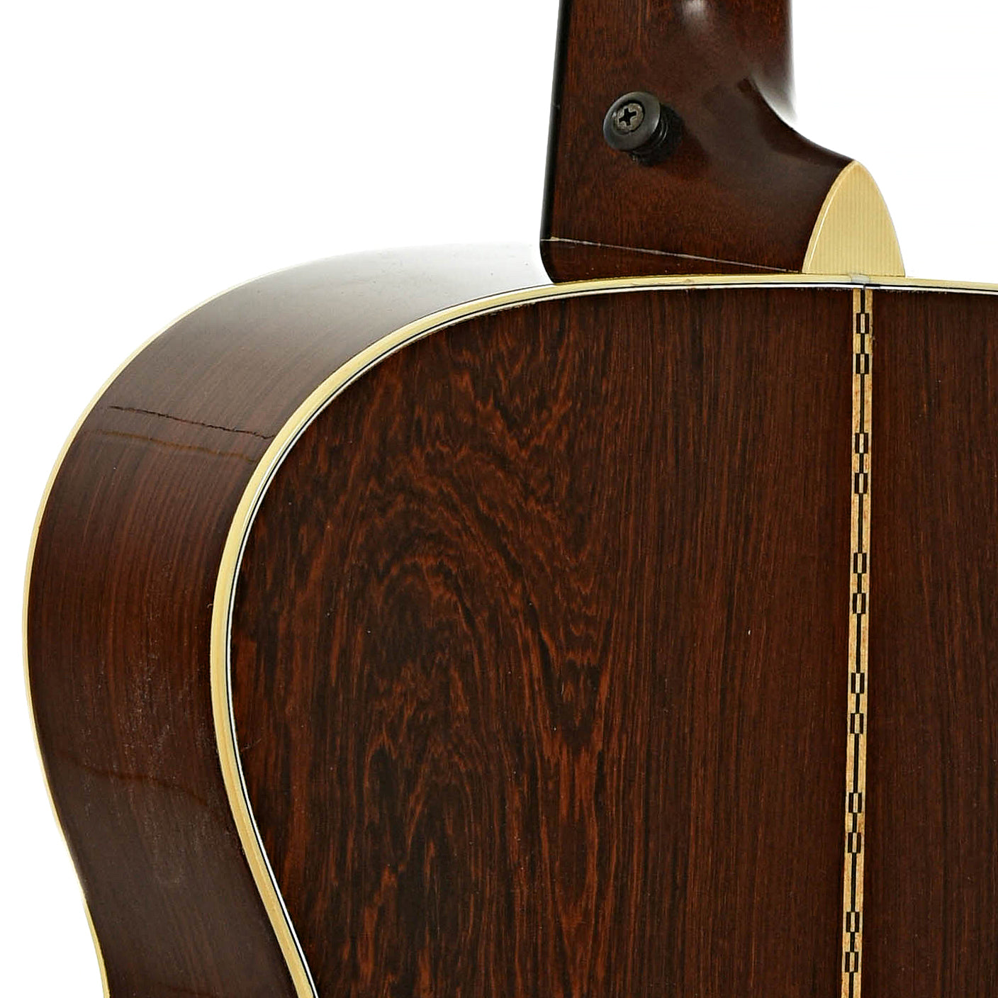 Neck joint of Martin Custom 000-28 Acoustic Guitar