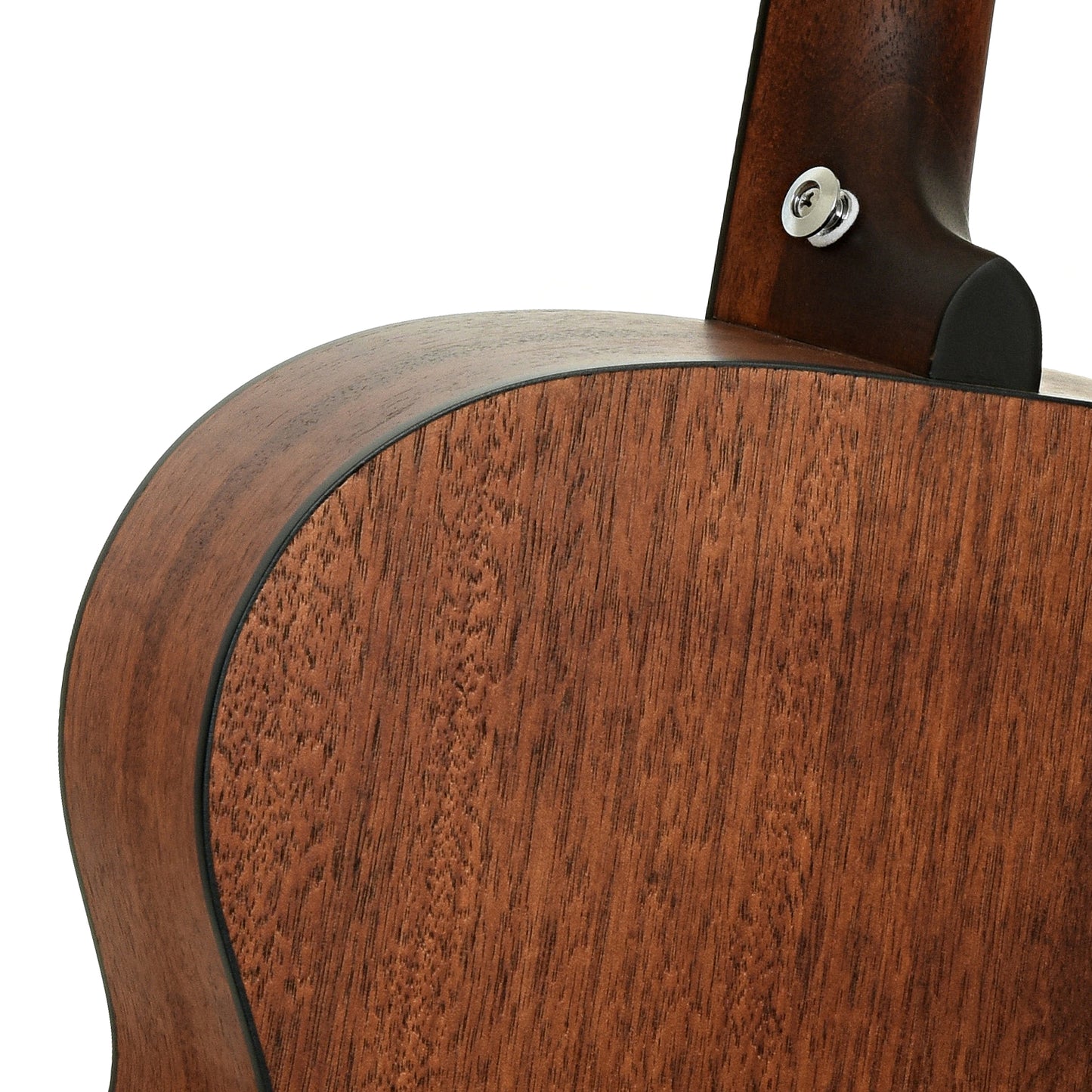 Neck joint of Ibanez AJ54E Artwood Jumbo Acoustic-Electric Guitar, Open Pore Natural