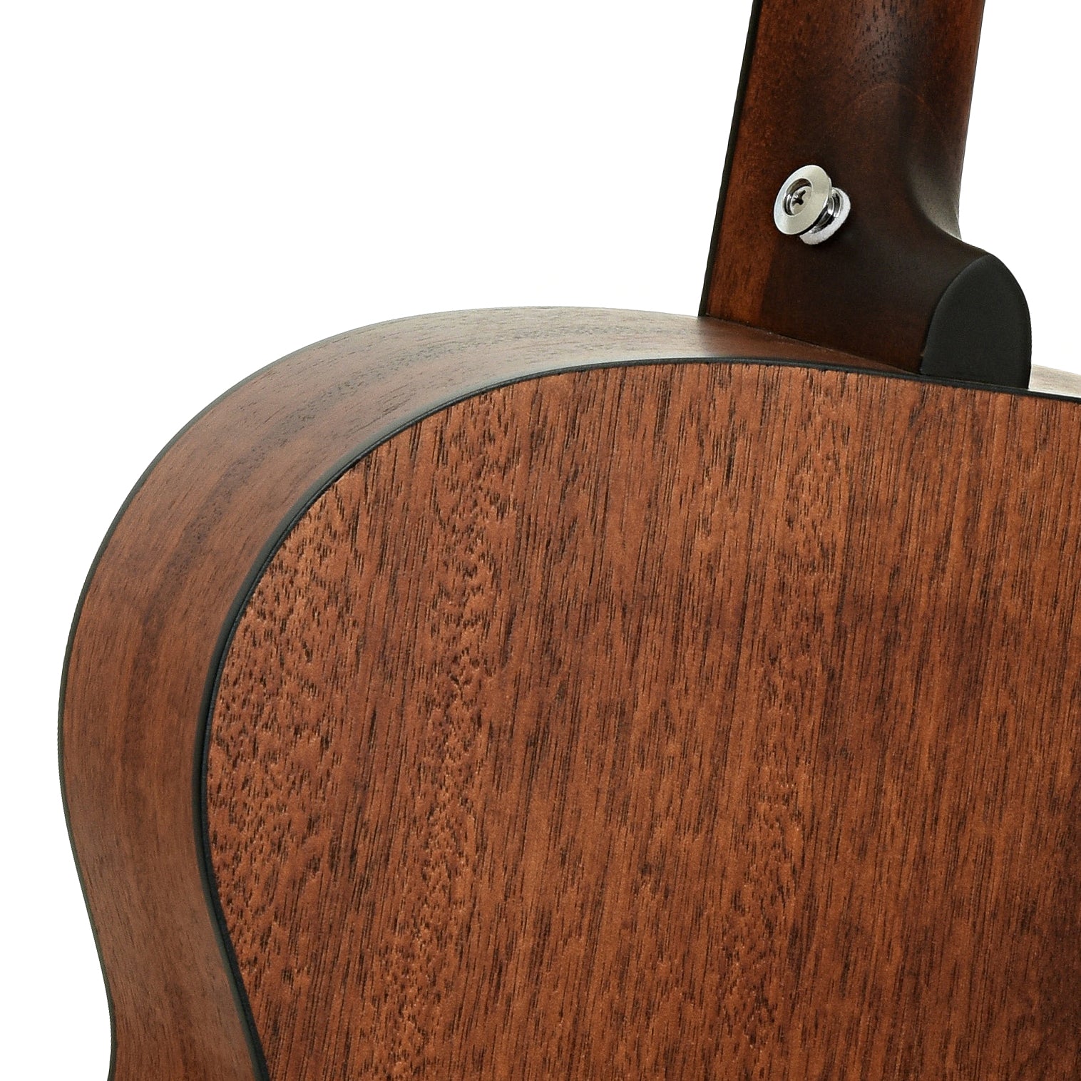 Neck joint of Ibanez AJ54E Artwood Jumbo Acoustic-Electric Guitar, Open Pore Natural