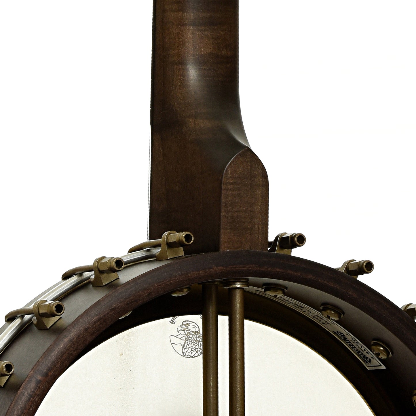 Neck joint of Vega Vintage Star 12" Open Back Banjo