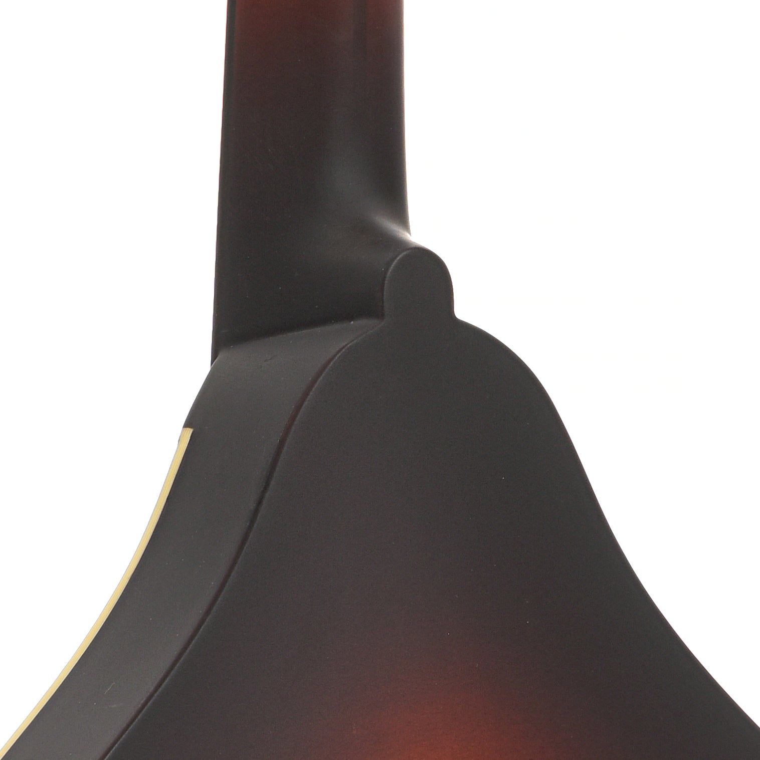 Heel of Eastman MD305E-SB Mandolin, Sunburst
