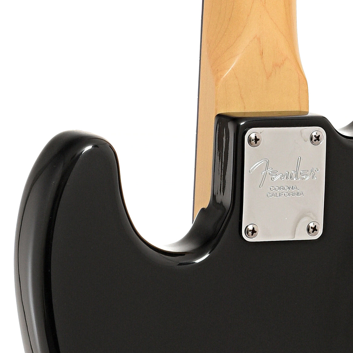 Neck joint of Fender American Series Jazz Bass (2004)