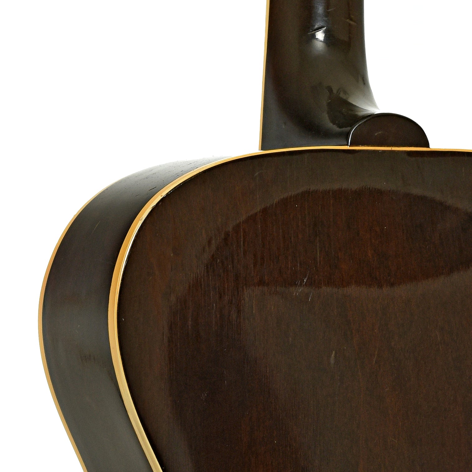 Neck joint of Gibson L-50 Archtop Acoustic Guitar