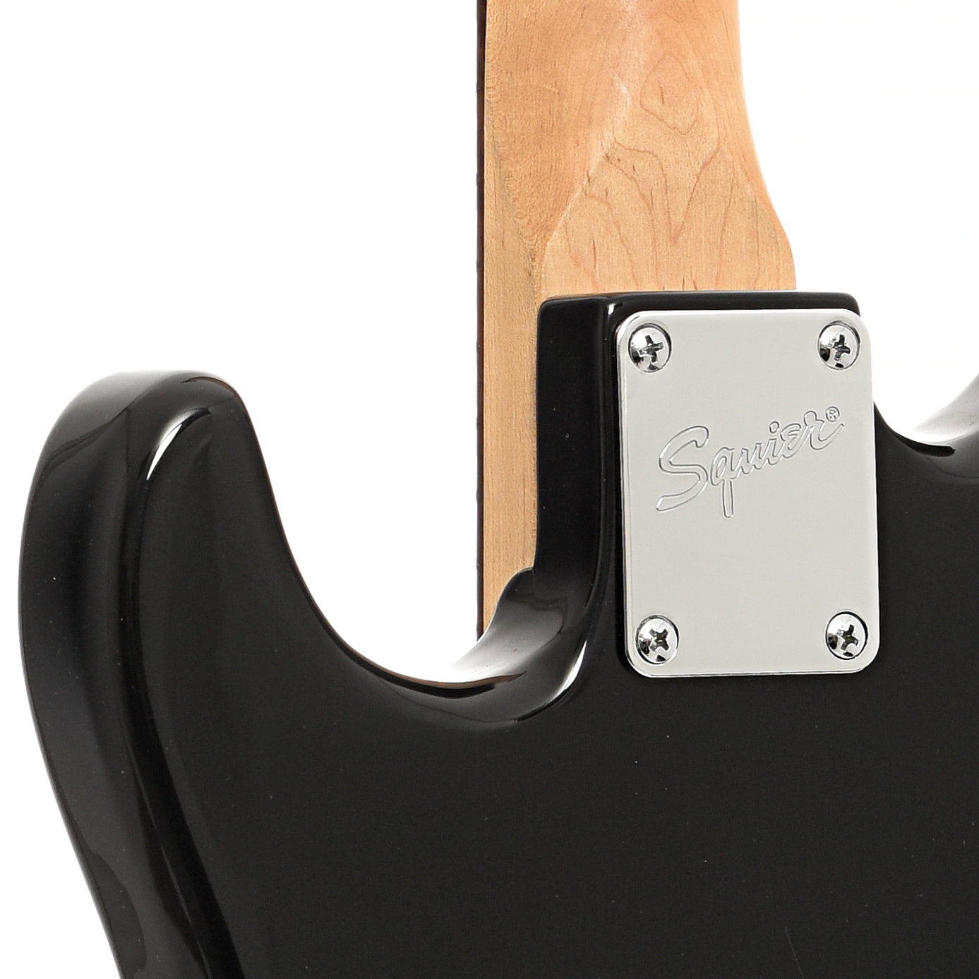 Neck joint of Squier Mini Stratocaster Electric Guitar (2016)