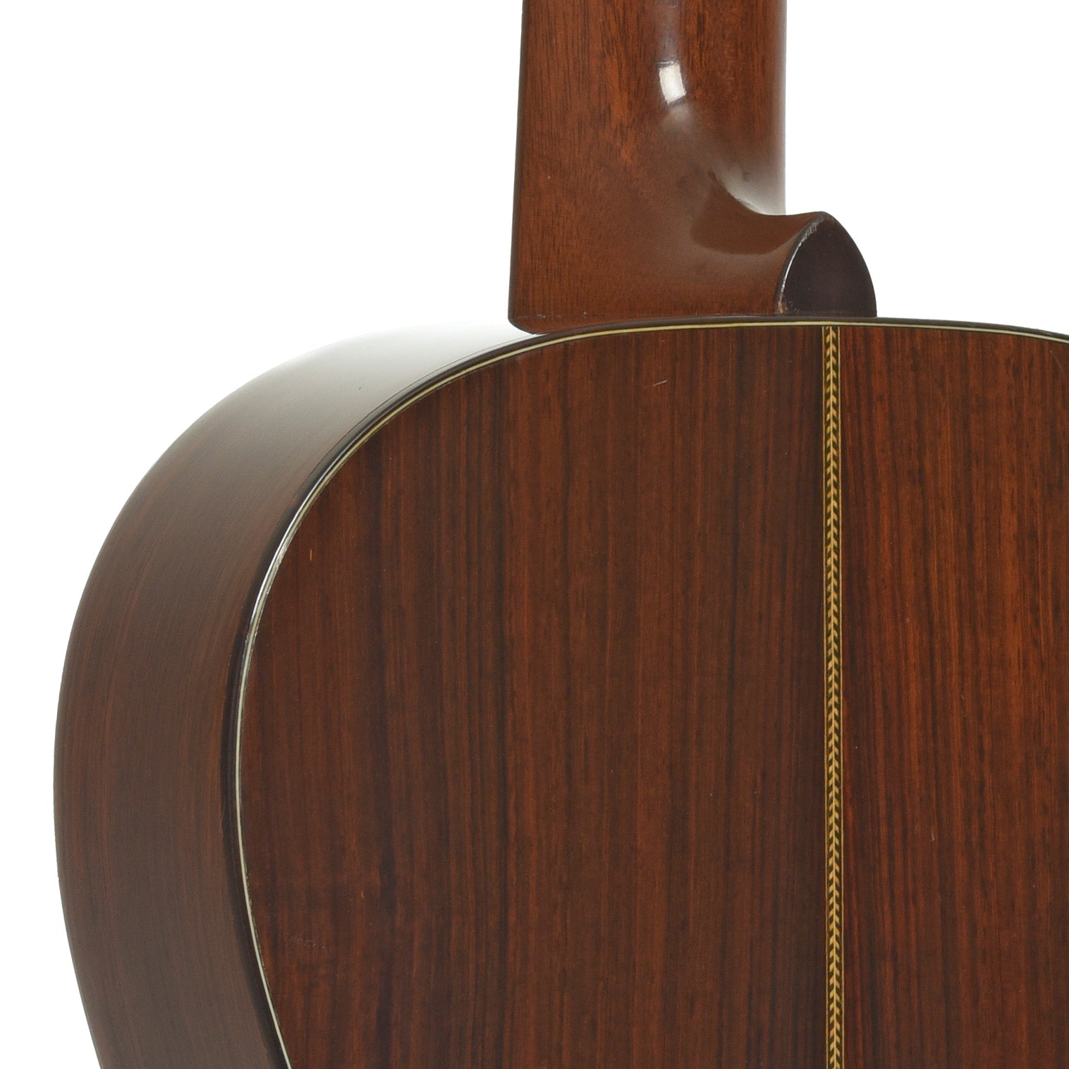 Neck joint of Martin 00-21 Acoustic Guitar  