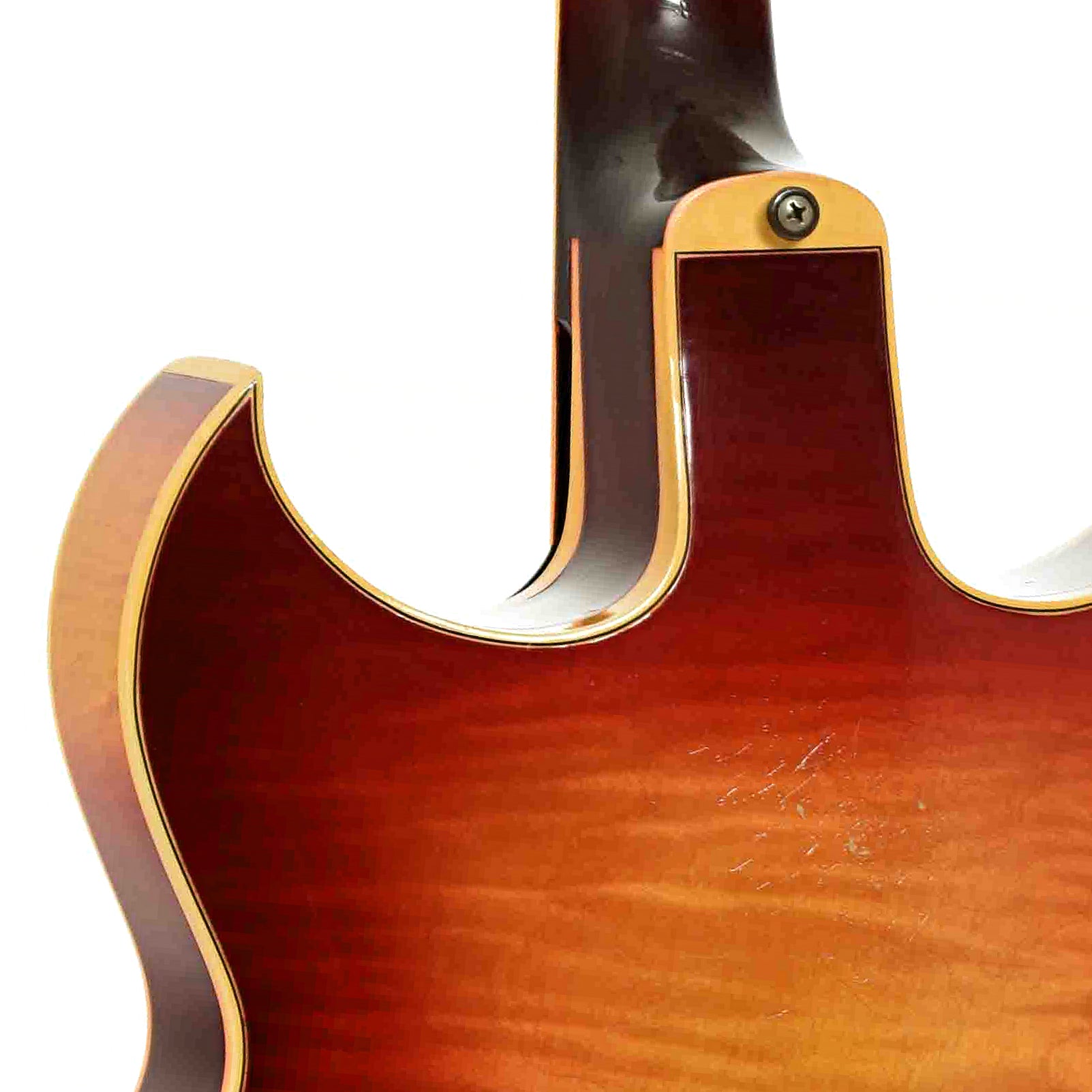 Neck joint of Gibson Barney Kessel Regular Hollowbody Electric Guitar 