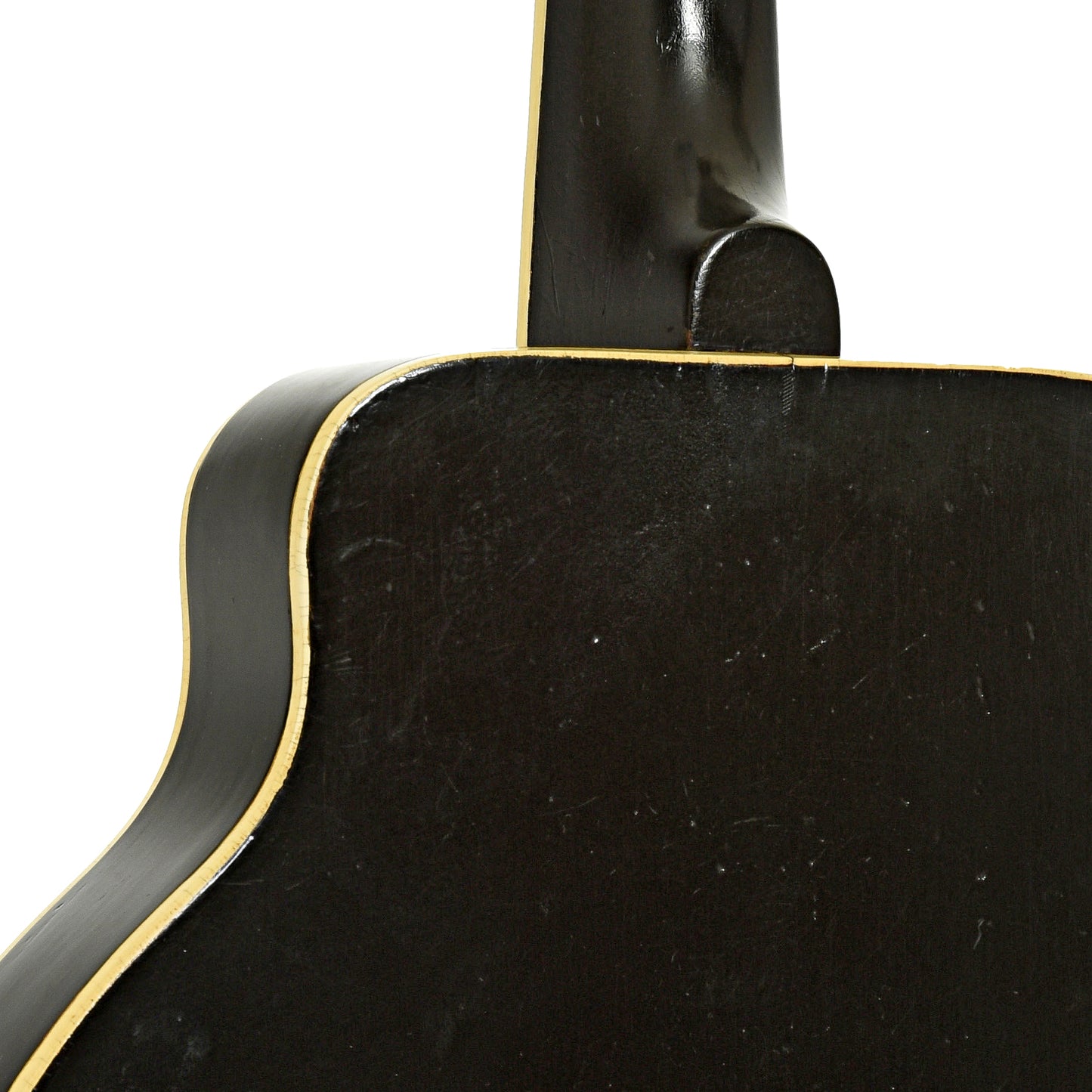 Neck joint of Dobro D-260 Resonator Mandolin