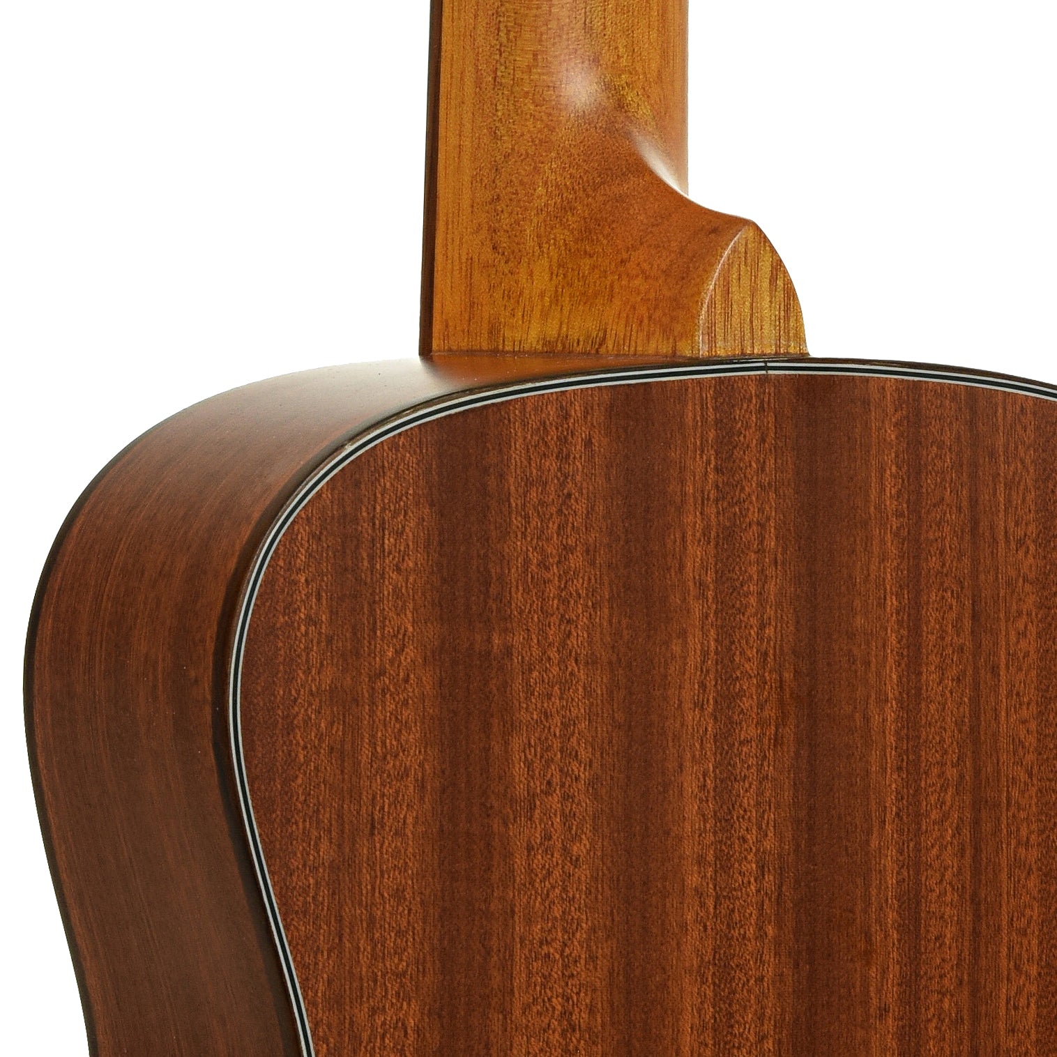 Neck joint of Ohana BK-35G Baritone Ukulele 