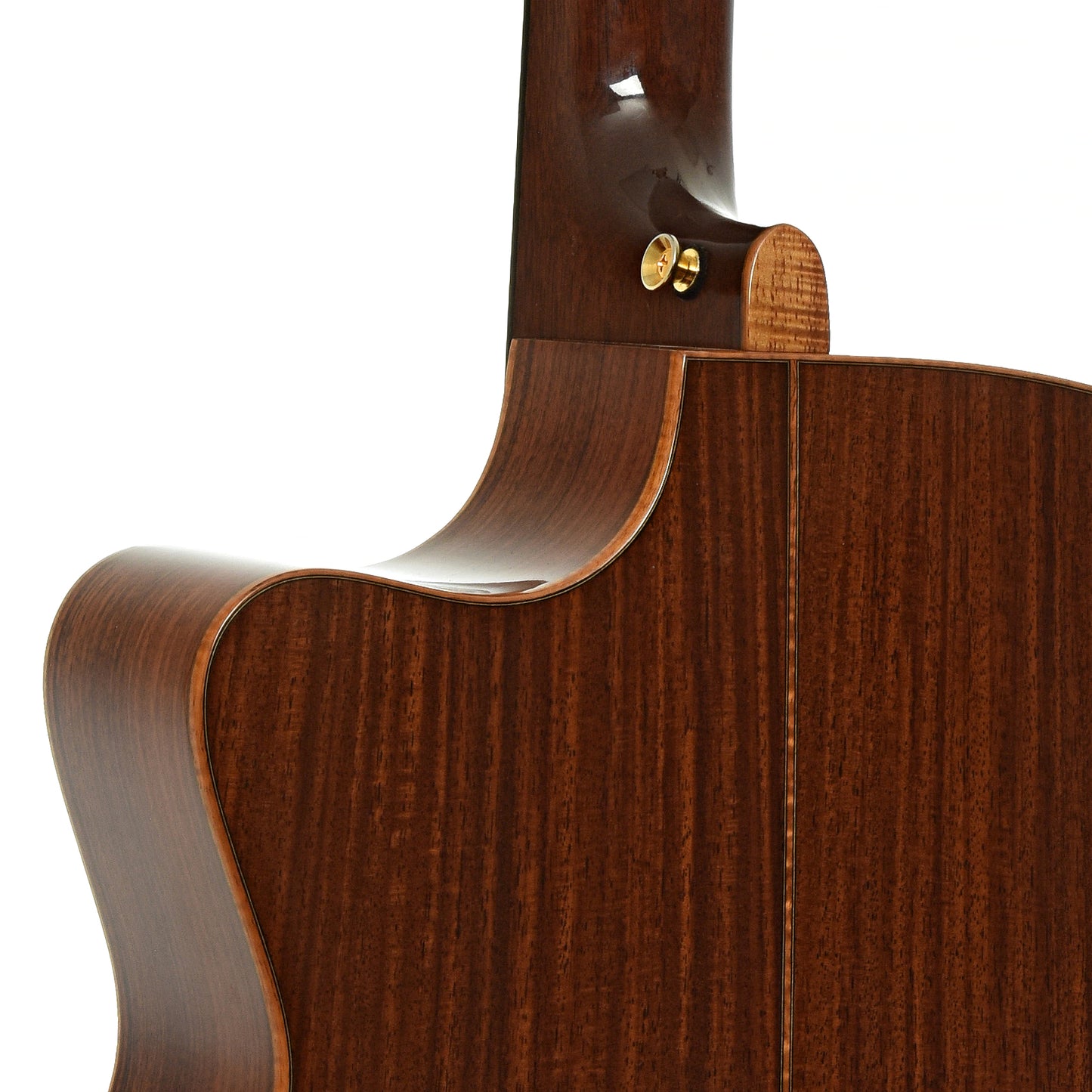 Neck joint of Goodall RCJC Acoustic Guitar