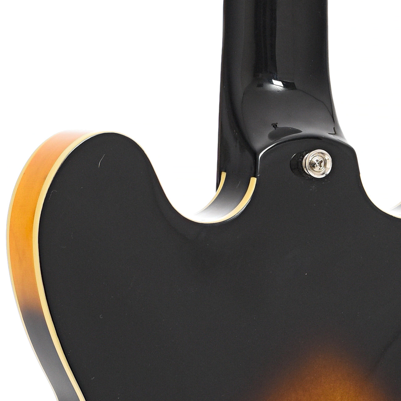 Neck joint of Epiphone DOT-VS  Hollowbody Electric Guitar