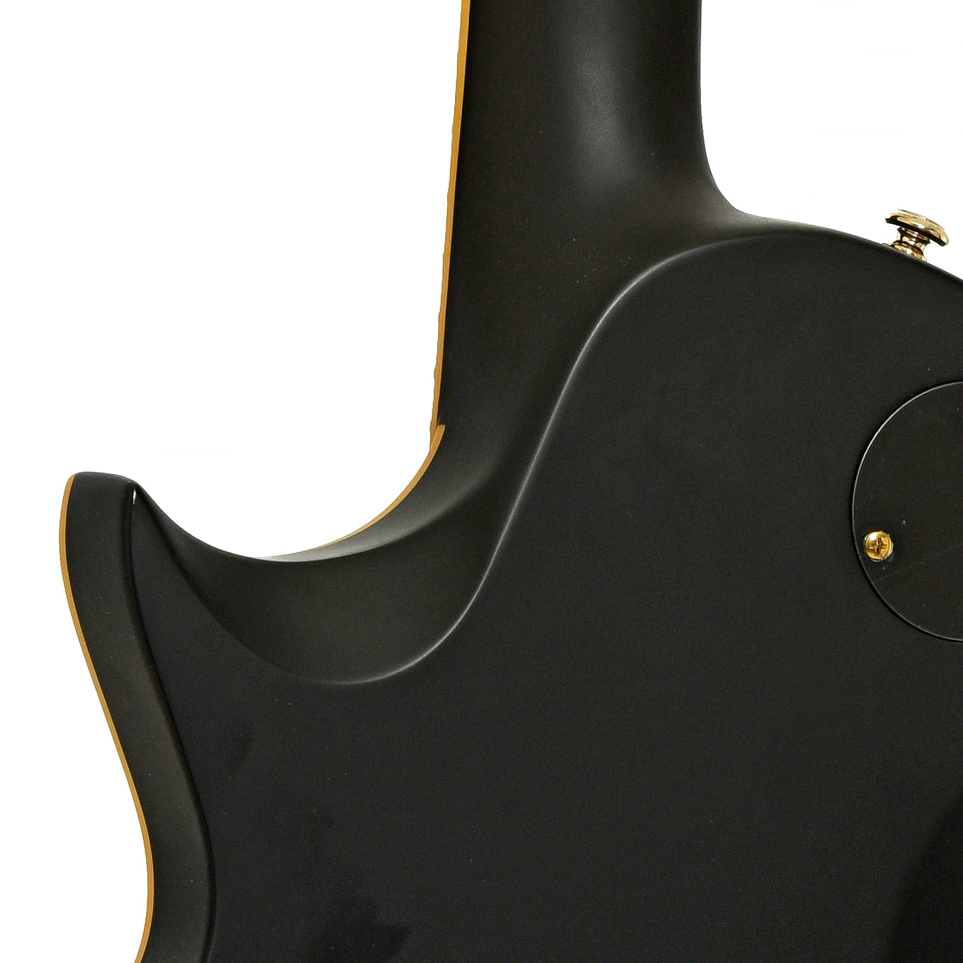 Neck joint of ESP LTD EC-1000 Electric Guitar, Vintage Black with Duncans