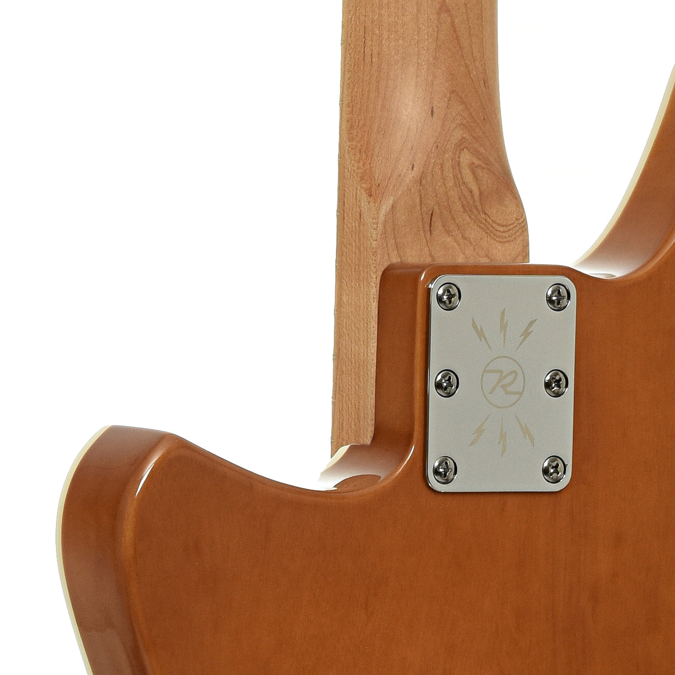 Neck joint of Reverend Descent Wilkinson Electric Baritone Guitar