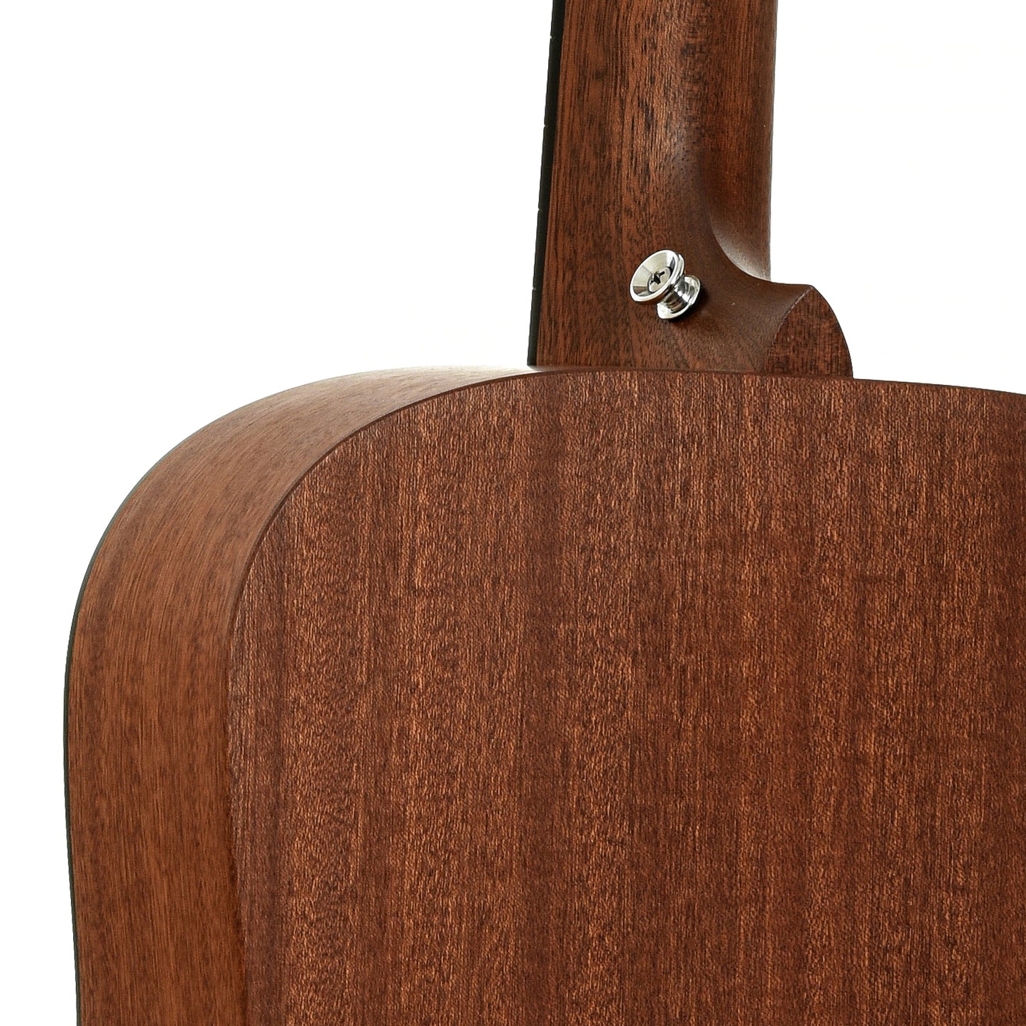 Neck joint of Martin Dreadnought Jr. Acoustic Guitar