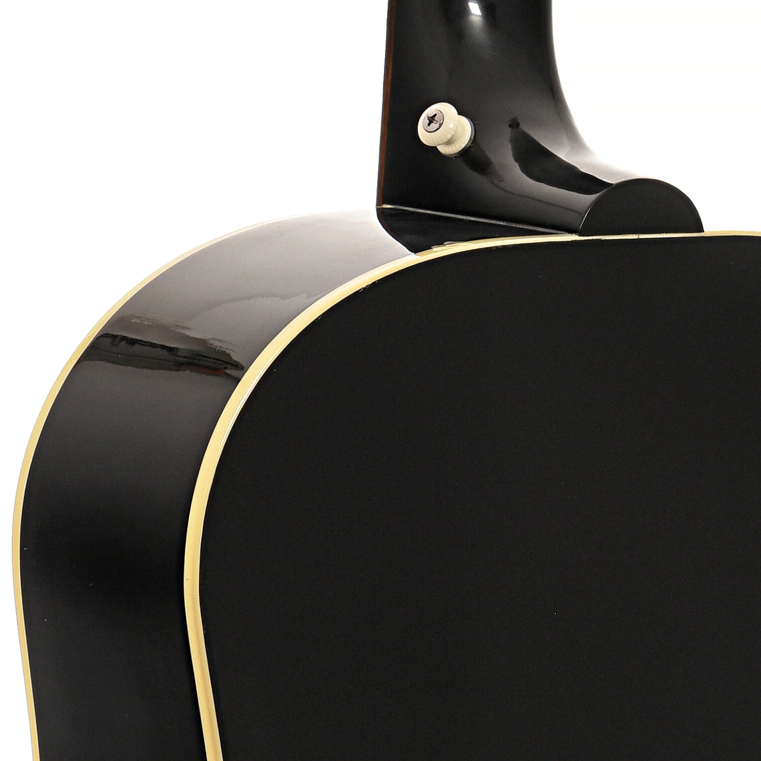Heel of Gibson J-45 ADJ Ebony Acoustic