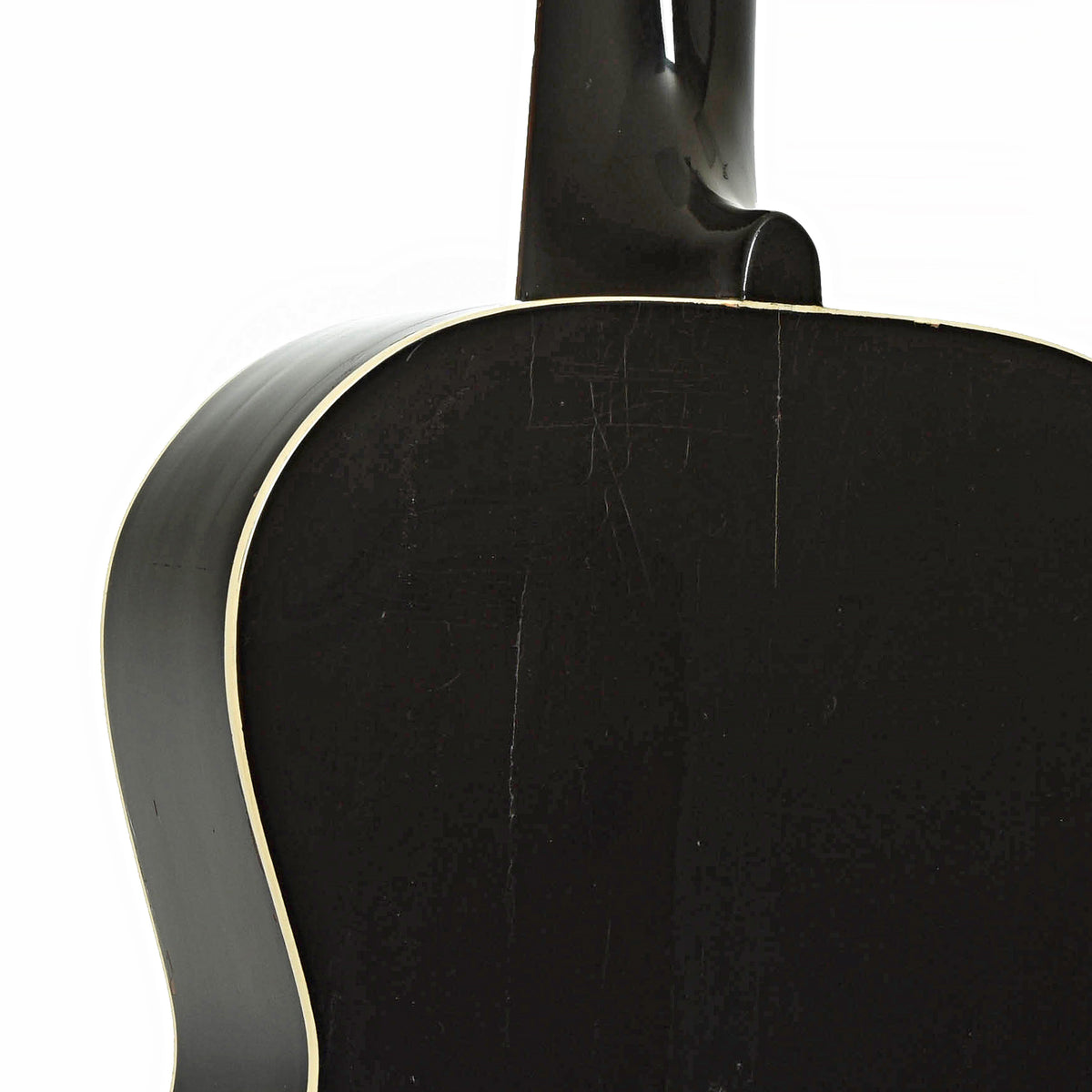 Neck joint of Gibson L-00 Acoustic Guitar 