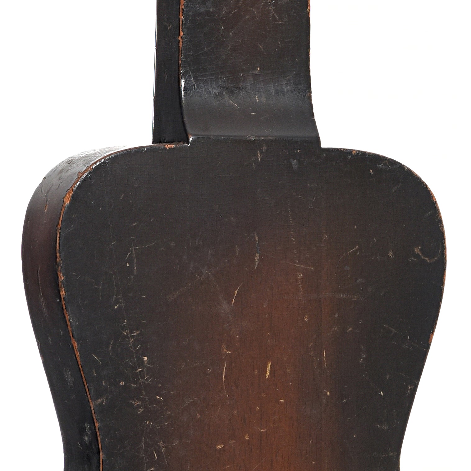 Neck joint of Oahu Diana Deluxe Lap Steel (c.1936-38)