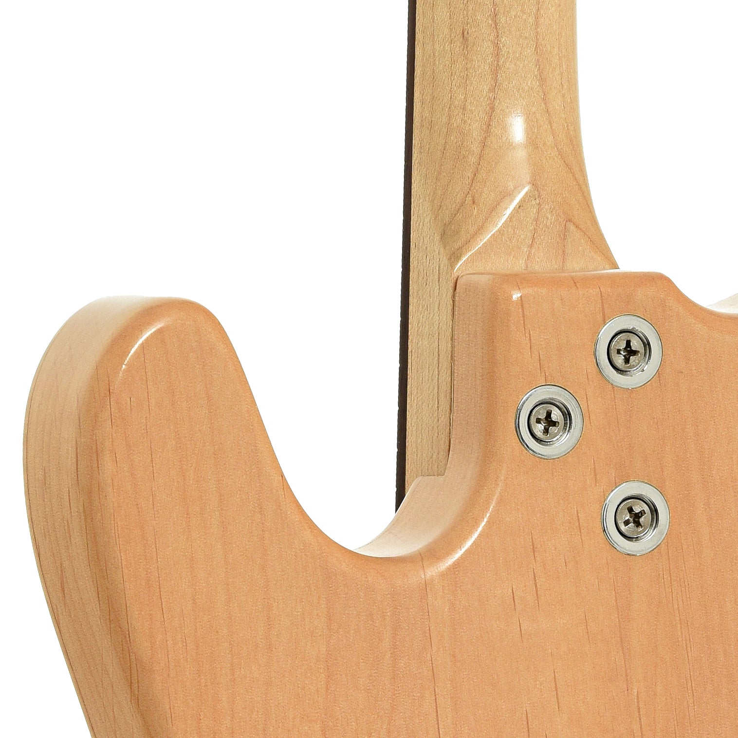 Neck joint of J.L. Smith Electric Mandolin