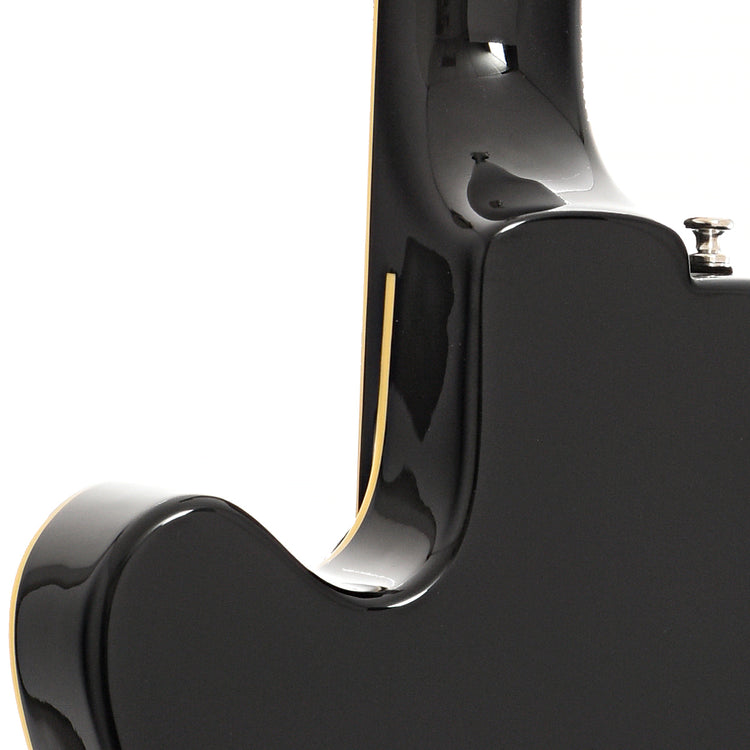 Neck joint of Guild Newark St. Collection M-75 Aristocrat Hollow Body Archtop Guitar, Limited Edition Black Finish