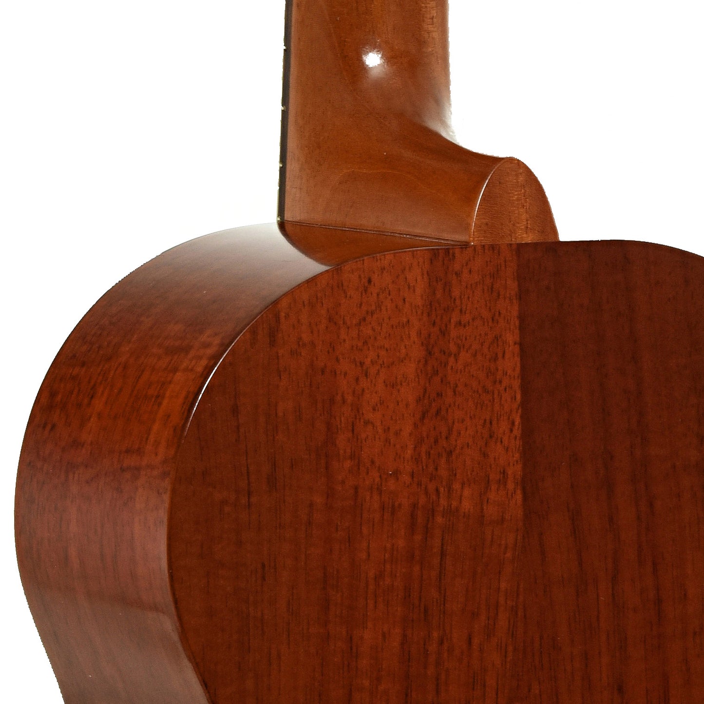 Neck joint of Kamaka HF-4 Baritone Ukulele