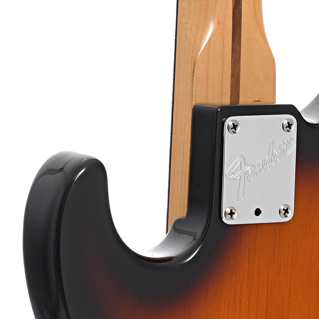 Neck joint of Fender Jazz Bass Plus (c.1992)