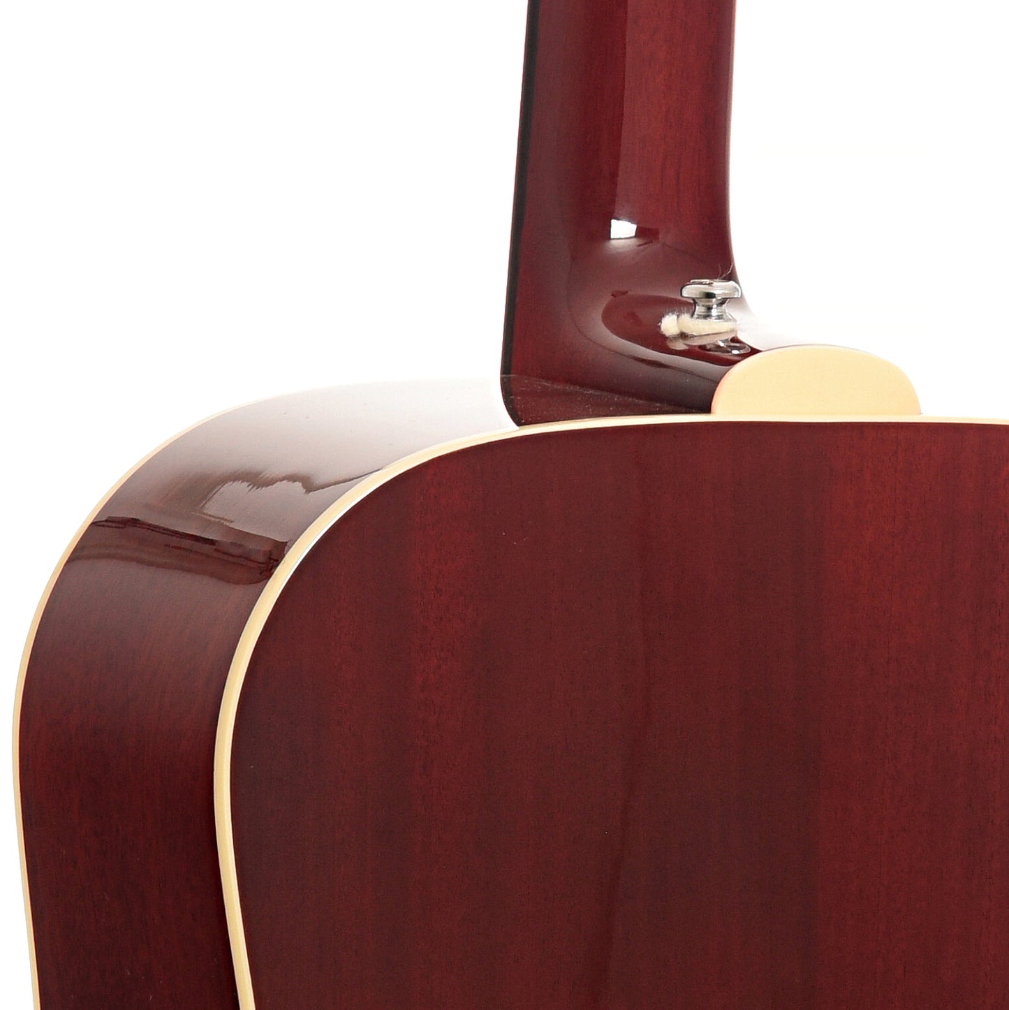 Heel of Guild Westerly Collection D-140 Acoustic Guitar, Cherry Burst