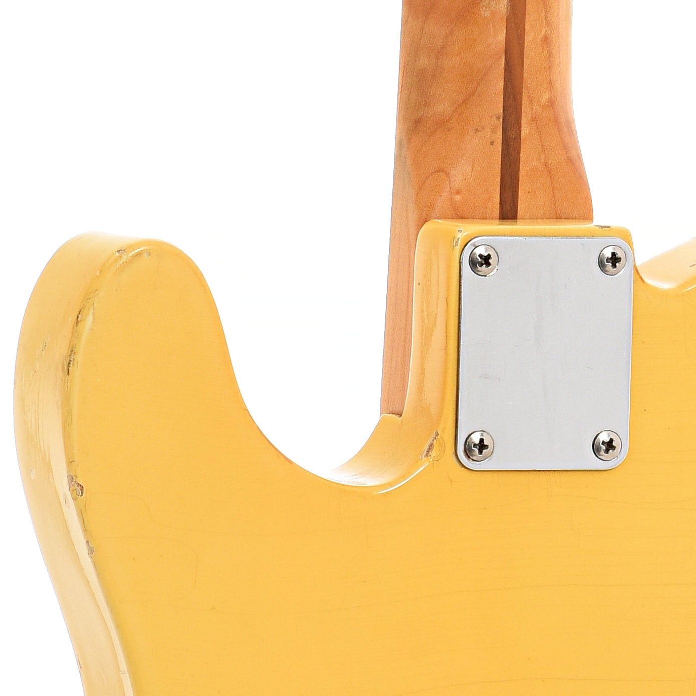 Neck joint of Fender Esquire Electric Guitar (1954)