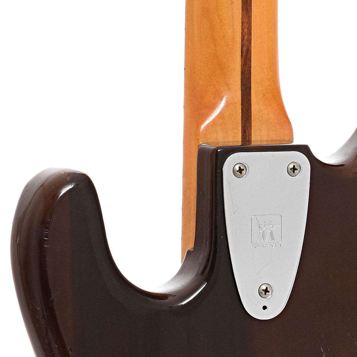 Neck joint of Music Man Stingray Electric Bass (1979)
