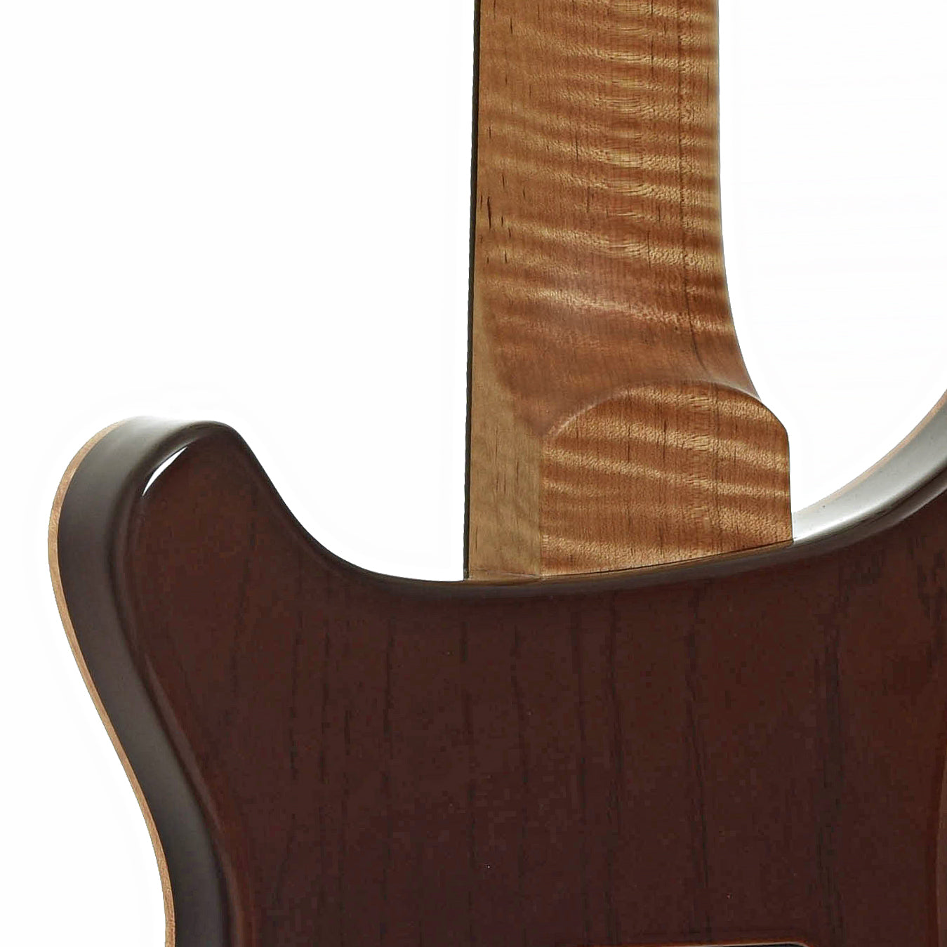 Neck Joint of PRS Custom 24 Quilted Maple 10-Top Fatback