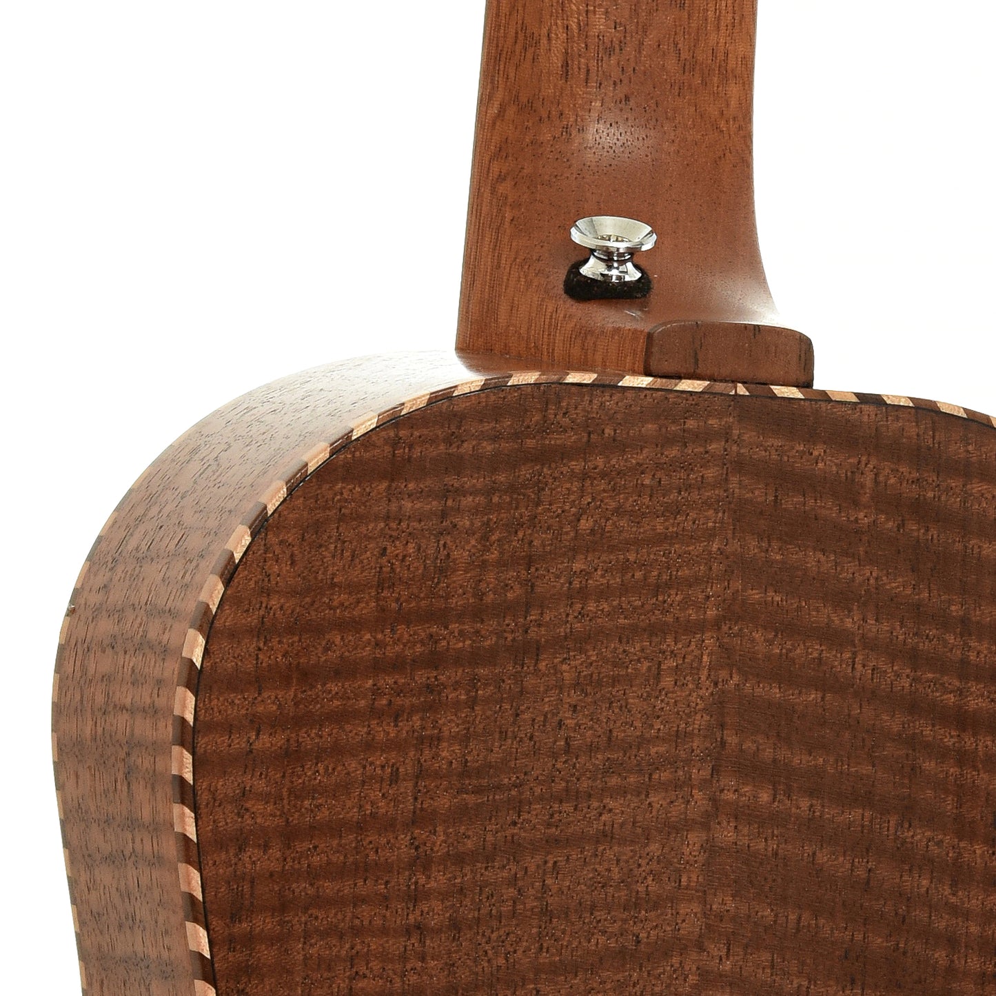 Neck joint of Mya-Moe Mango Custom Tenor Ukulele